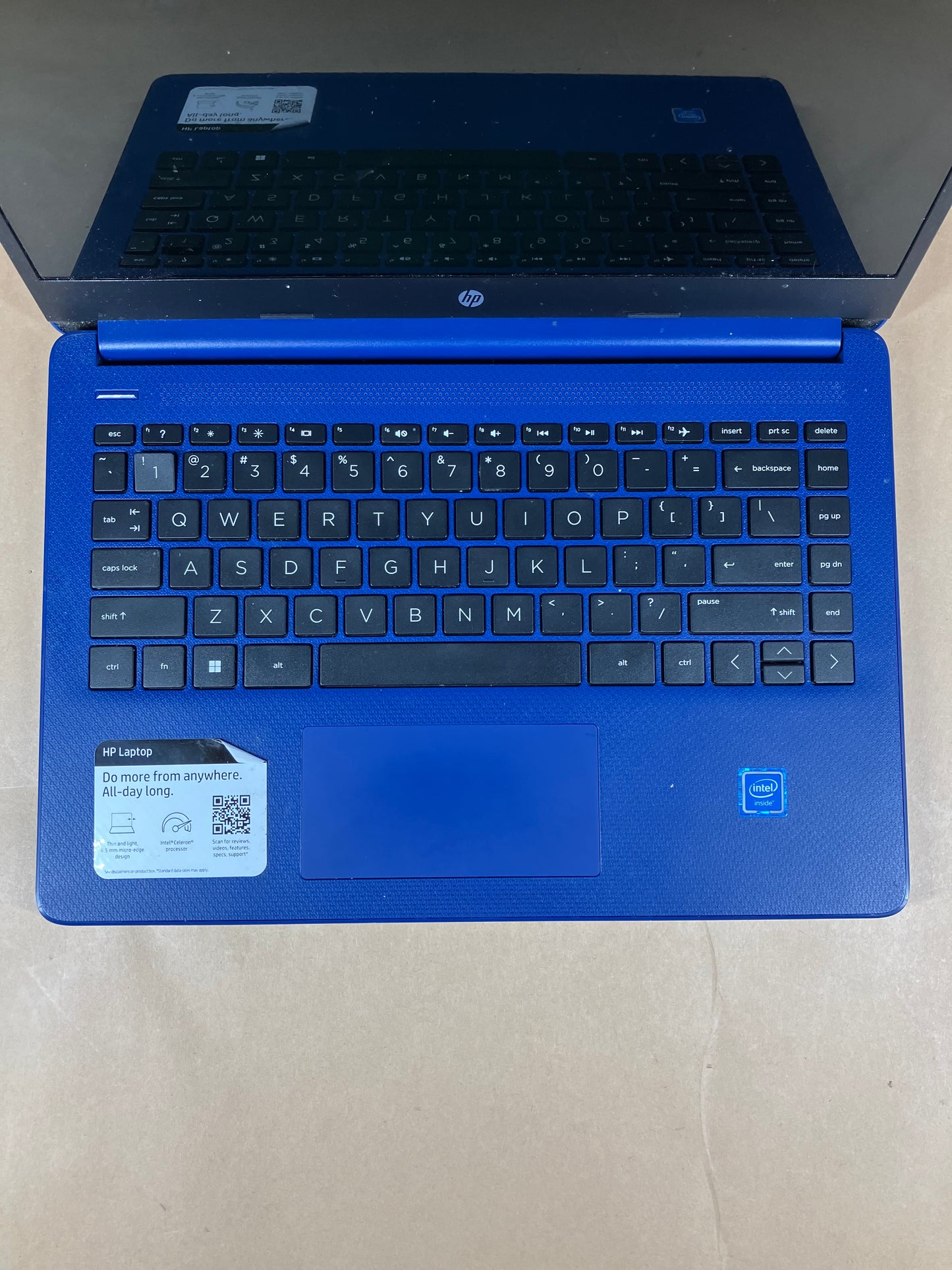 HP Laptop 14-DQ0055DX 14" Celeron N4120 1.1GHz 4GB RAM 64GB SSD