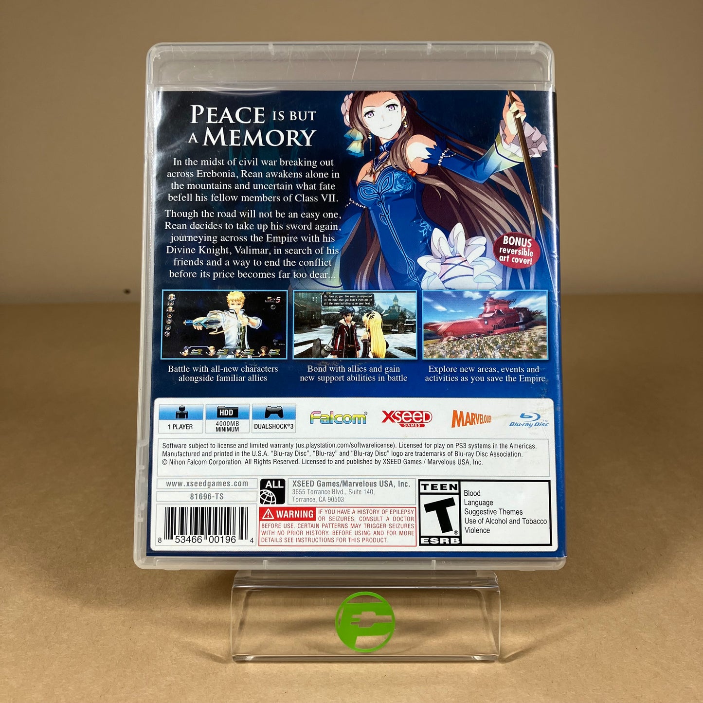 Legend of Heroes: Trails of Cold Steel II (Sony PlayStation 3 PS3, 2016) CIB