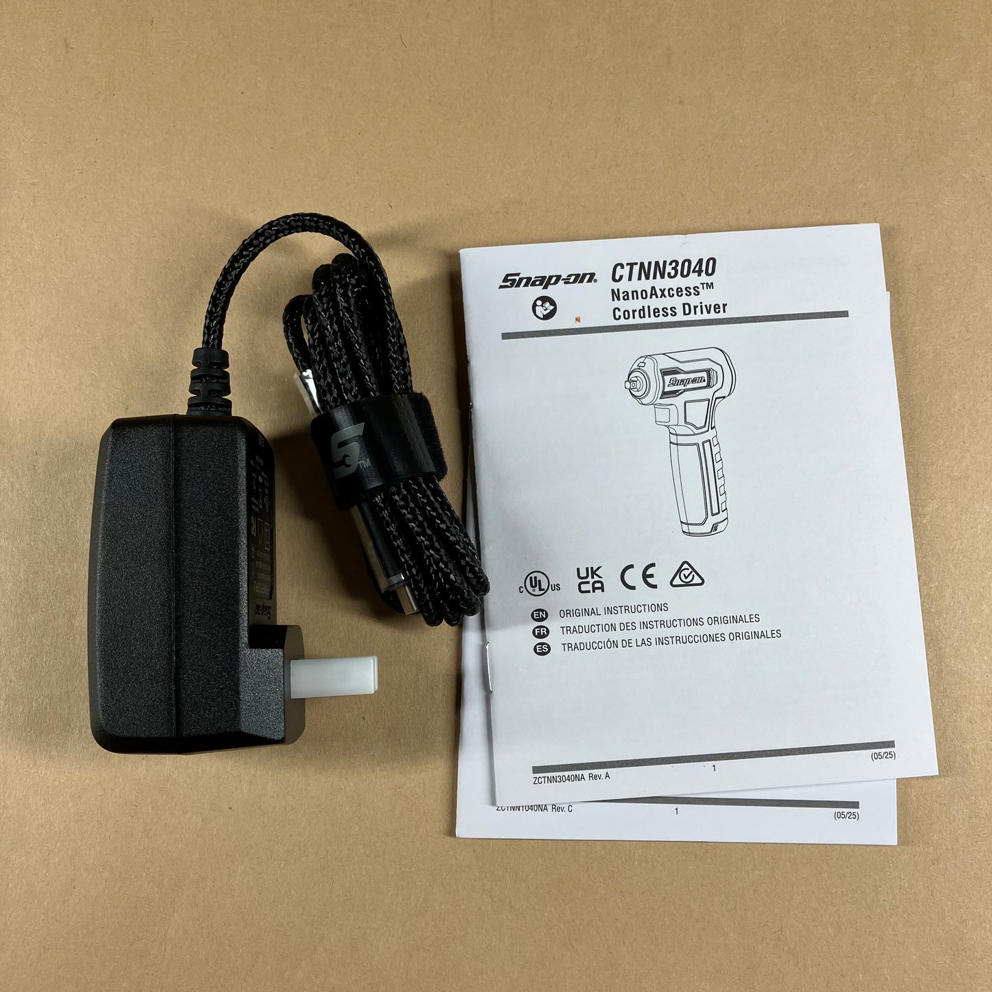 New Snap-On NANOAXCESS Cordless Driver Set CTNN13KF / CTNN1040 / CTNN2040