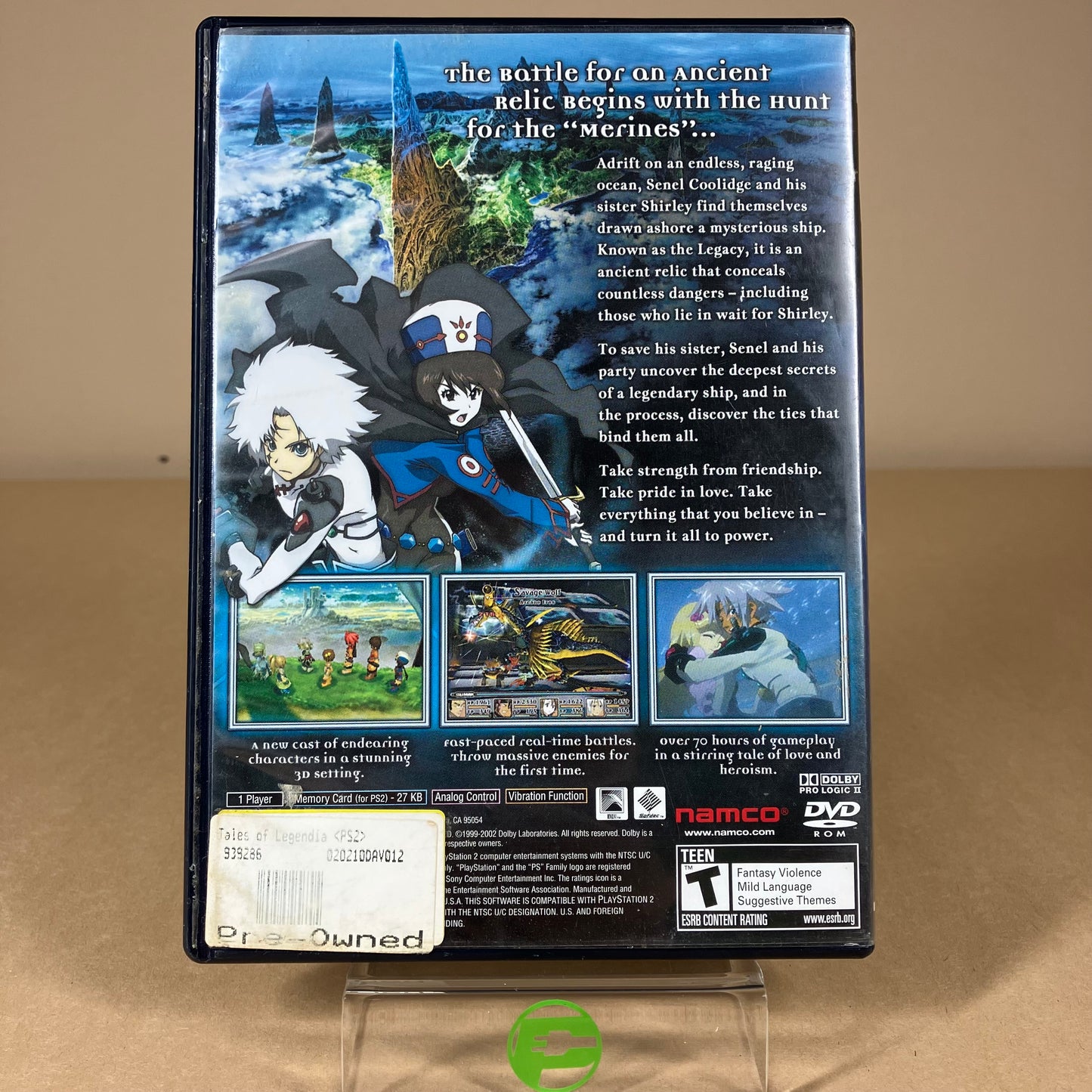 Tales of Legendia (Sony PlayStation 2 PS2, 2006)