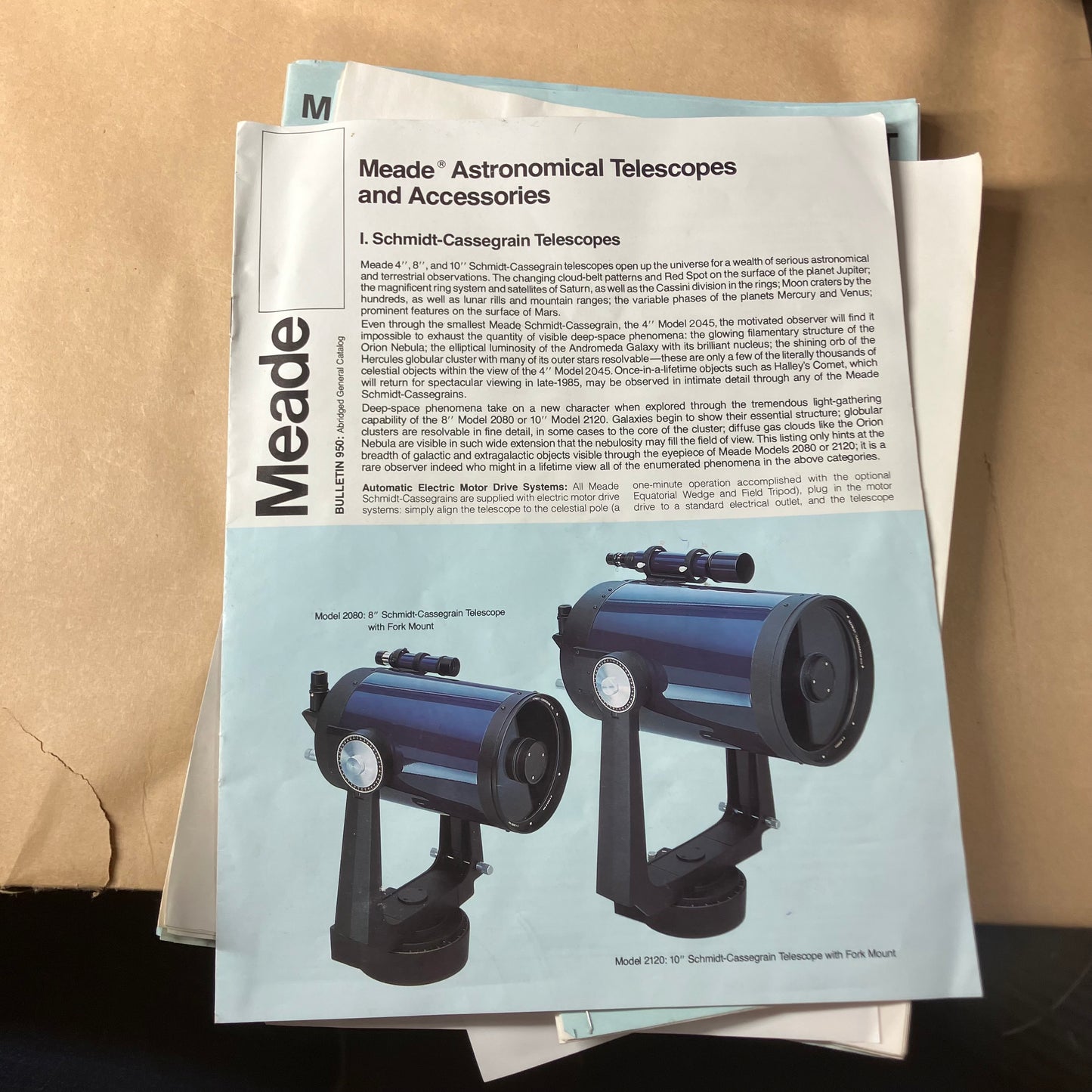 Meade Instruments Corportaion Schmidt-Cassegrain Magnetic Compass 2080 8"