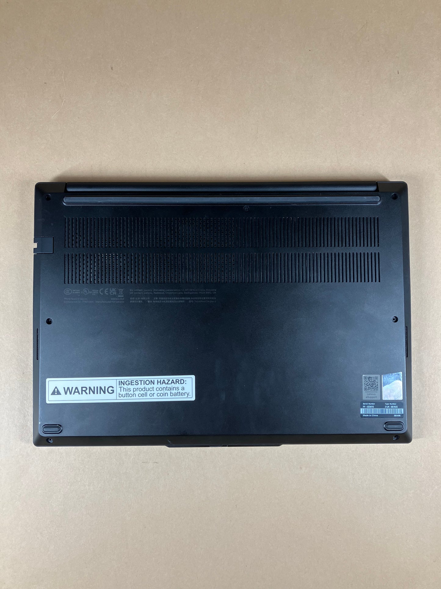 Lenovo ThinkPad E14 GEN 5 14" Ryzen 5 7530U 2.0GHz 16GB RAM 256GB SSD