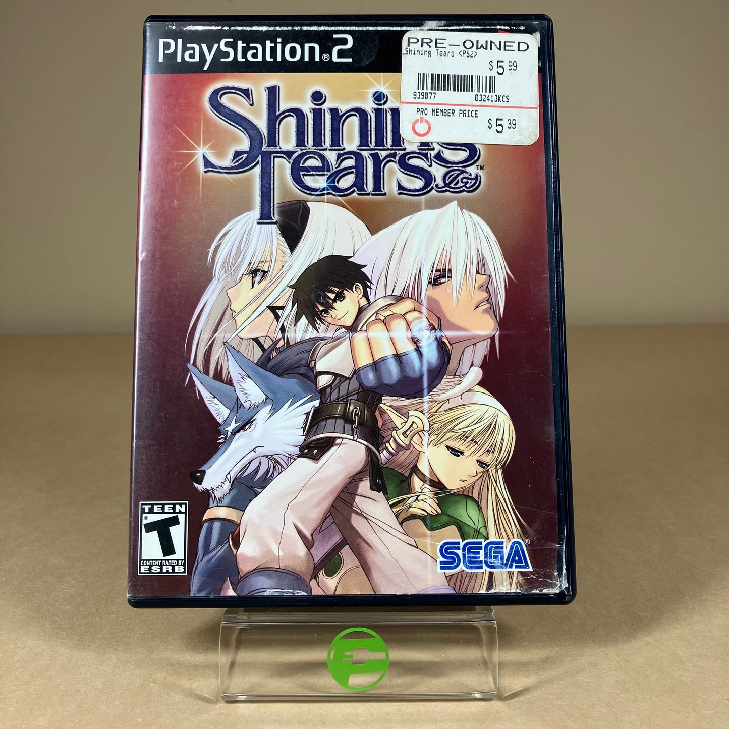 Shining Tears (Sony PlayStation 2 PS2, 2005) Complete In Box