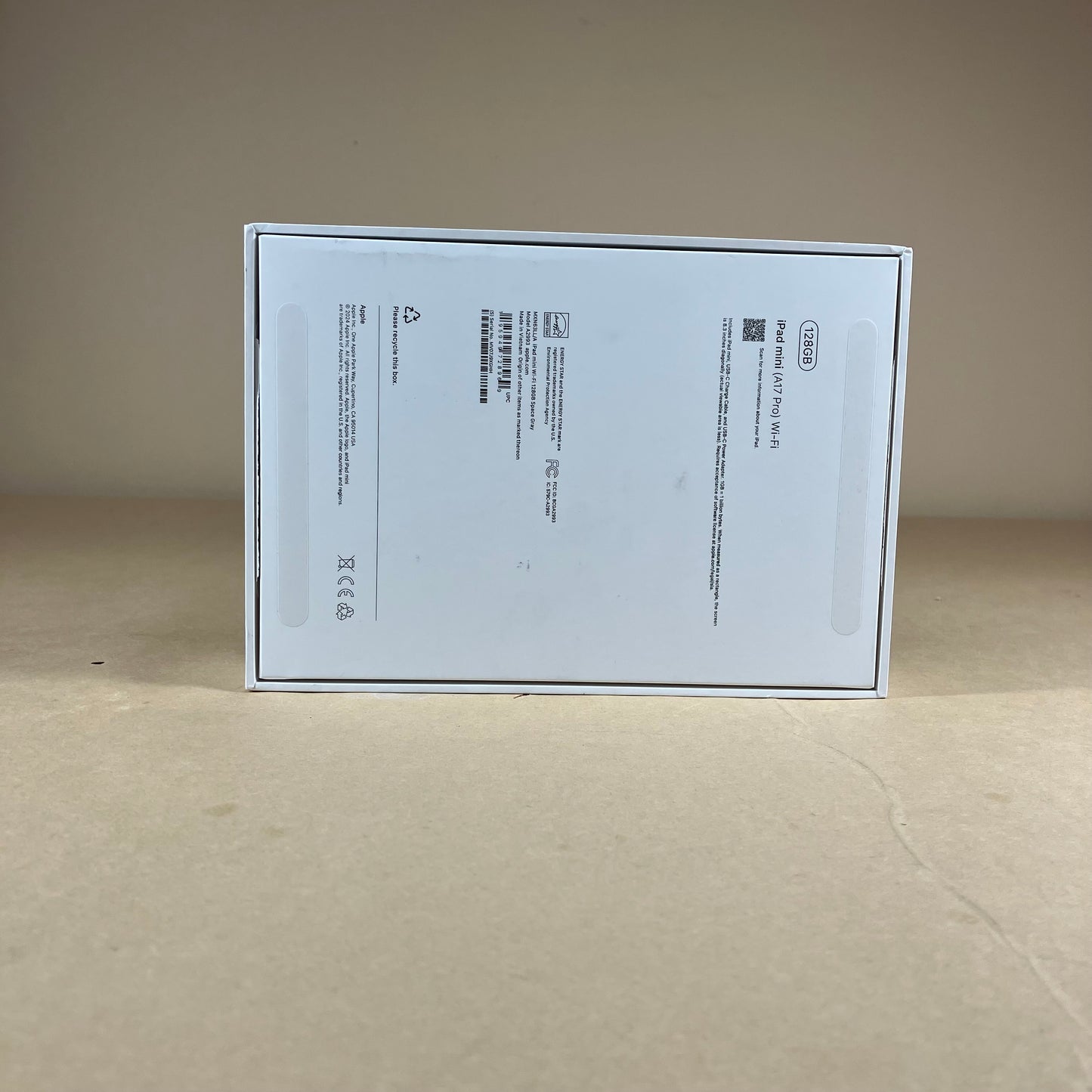 WiFi Only Apple iPad mini (A17 Pro) 128GB Space gray MXN63LL/A