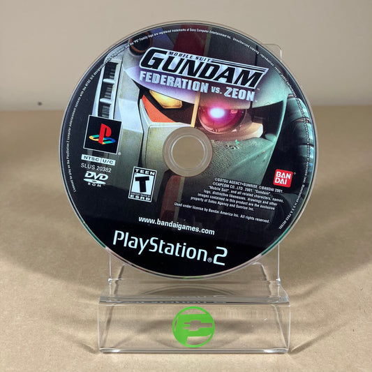 Mobile Suit Gundam Federation vs Zeon (Sony PlayStation 2 PS2, 2002) Disc Only