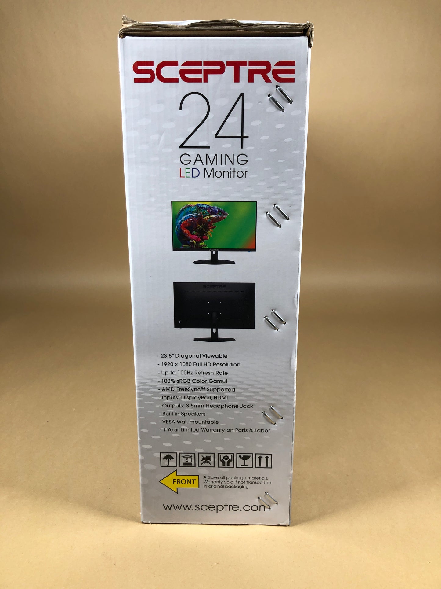 New Sceptre 14" E248W-FW100 T FHD VA 100Hz Gaming Monitor