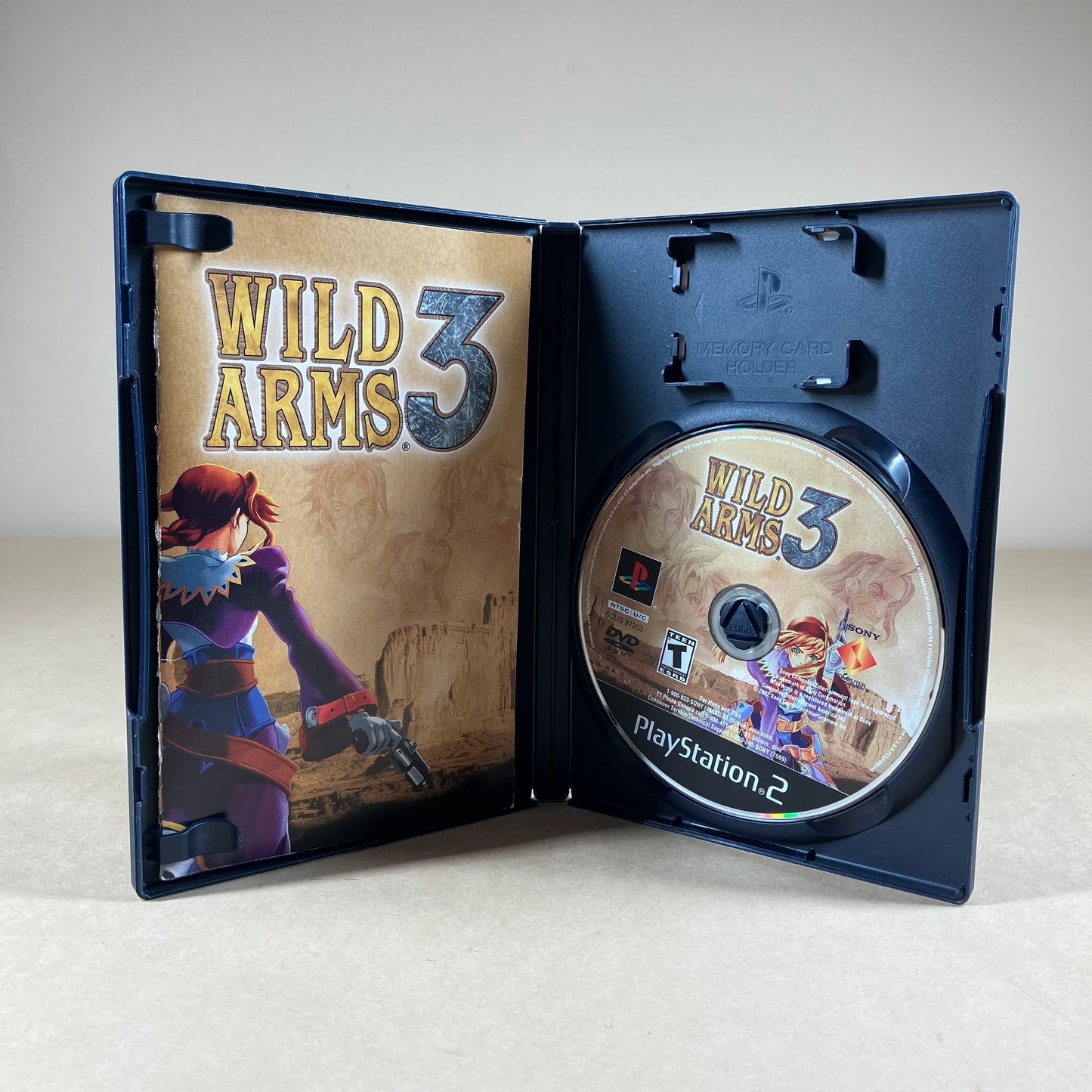 Wild Arms 3 (Sony PlayStation 2 PS2, 2002) Complete In Box