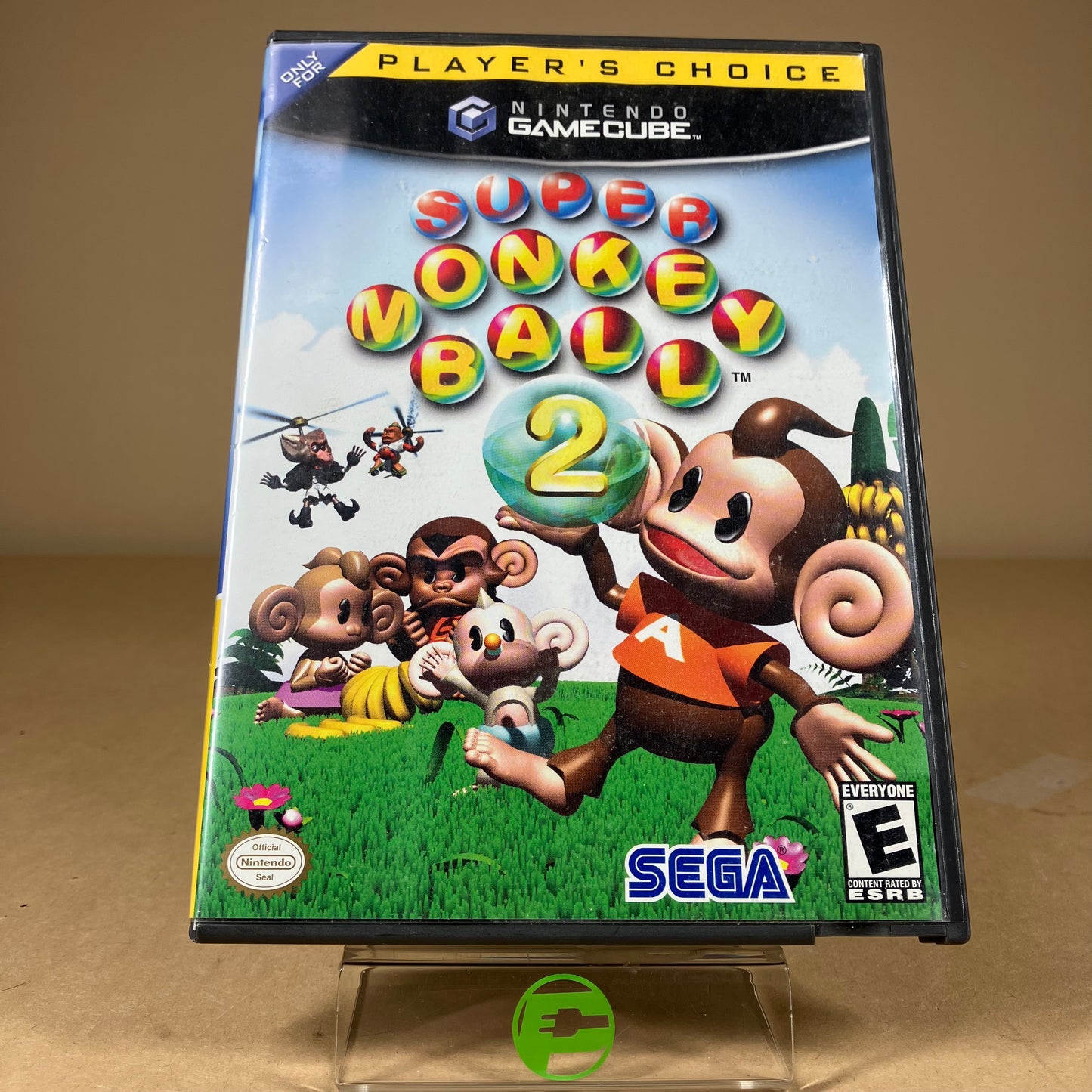 Super Monkey Ball 2 (Nintendo GameCube, 2002) CIB with REG Card