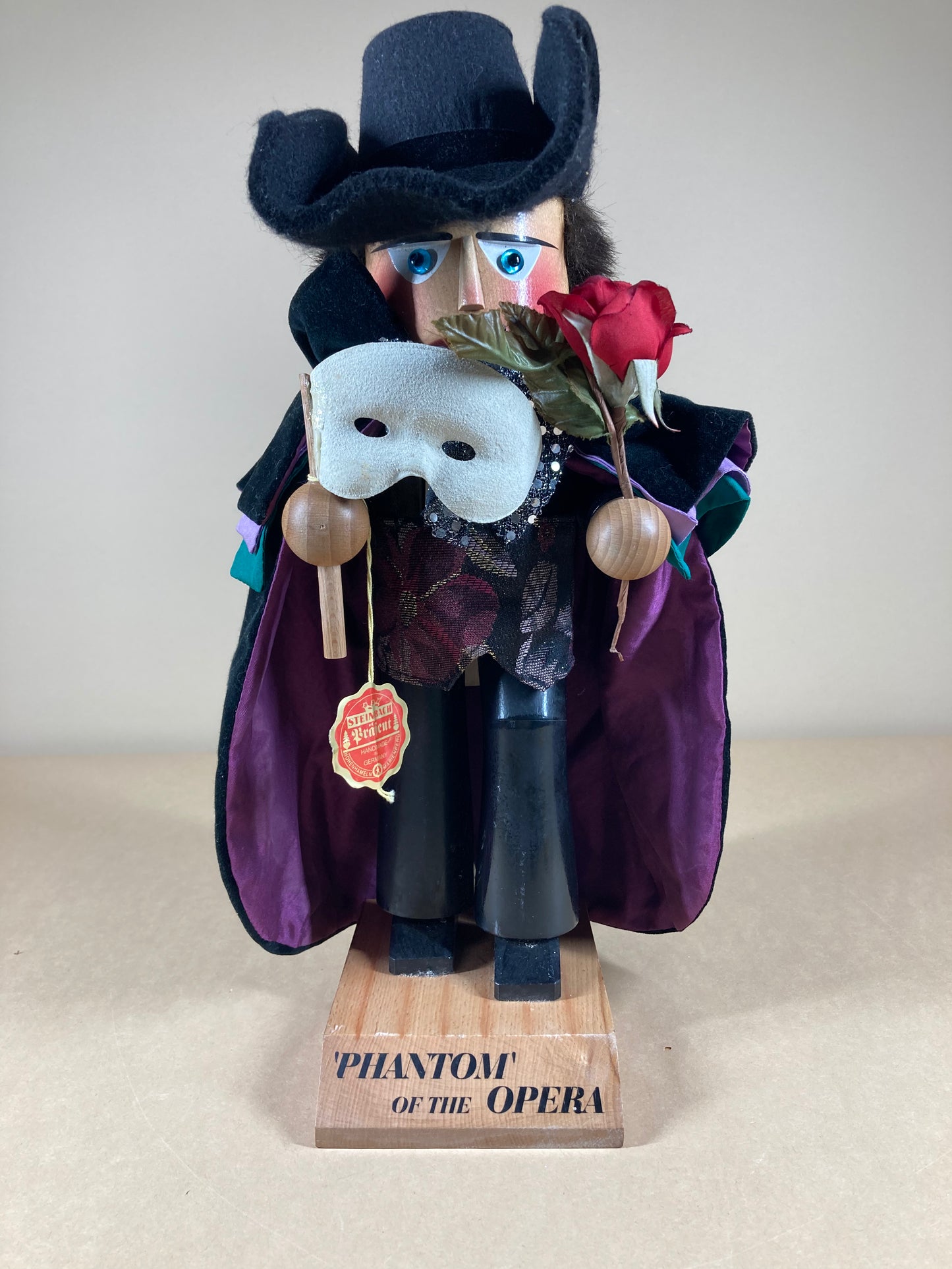 Steinbach 16" Phantom of the Opera Nutcracker Statue
