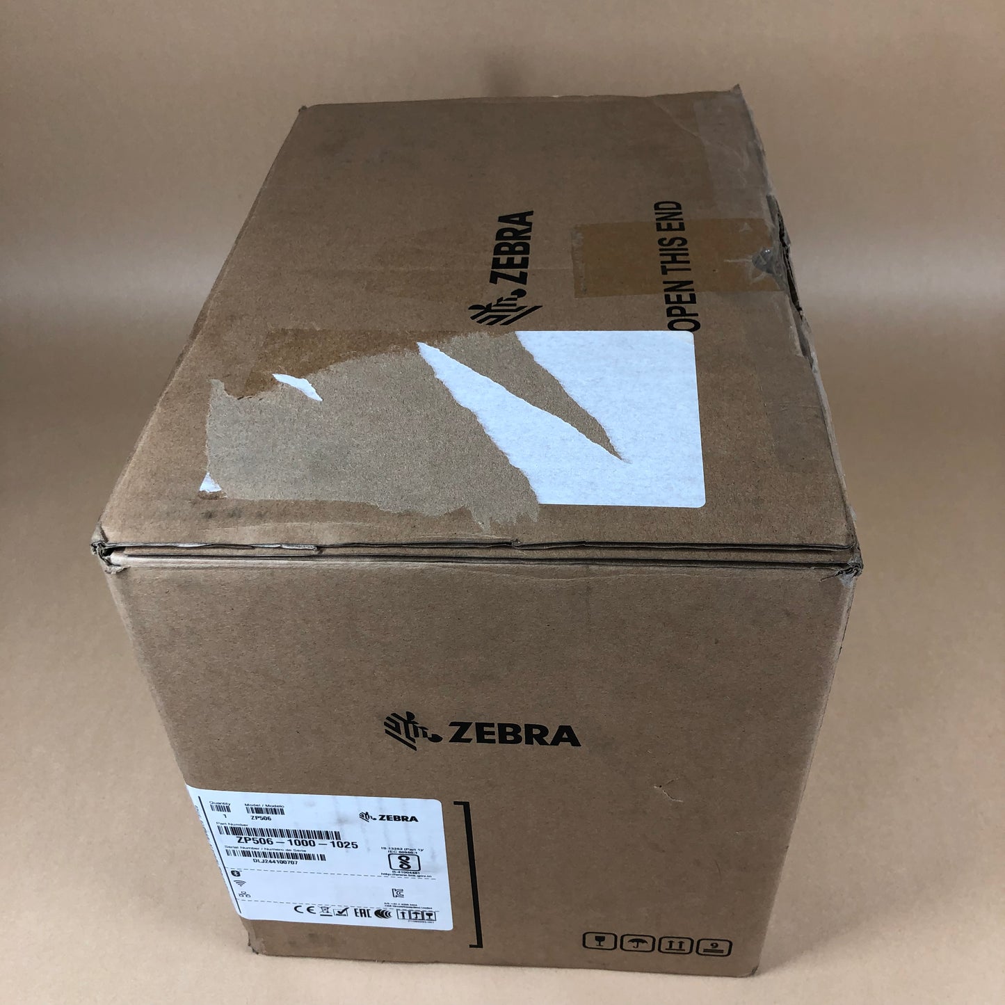 New Zebra Thermal Label Printer ZP506-1000-1025