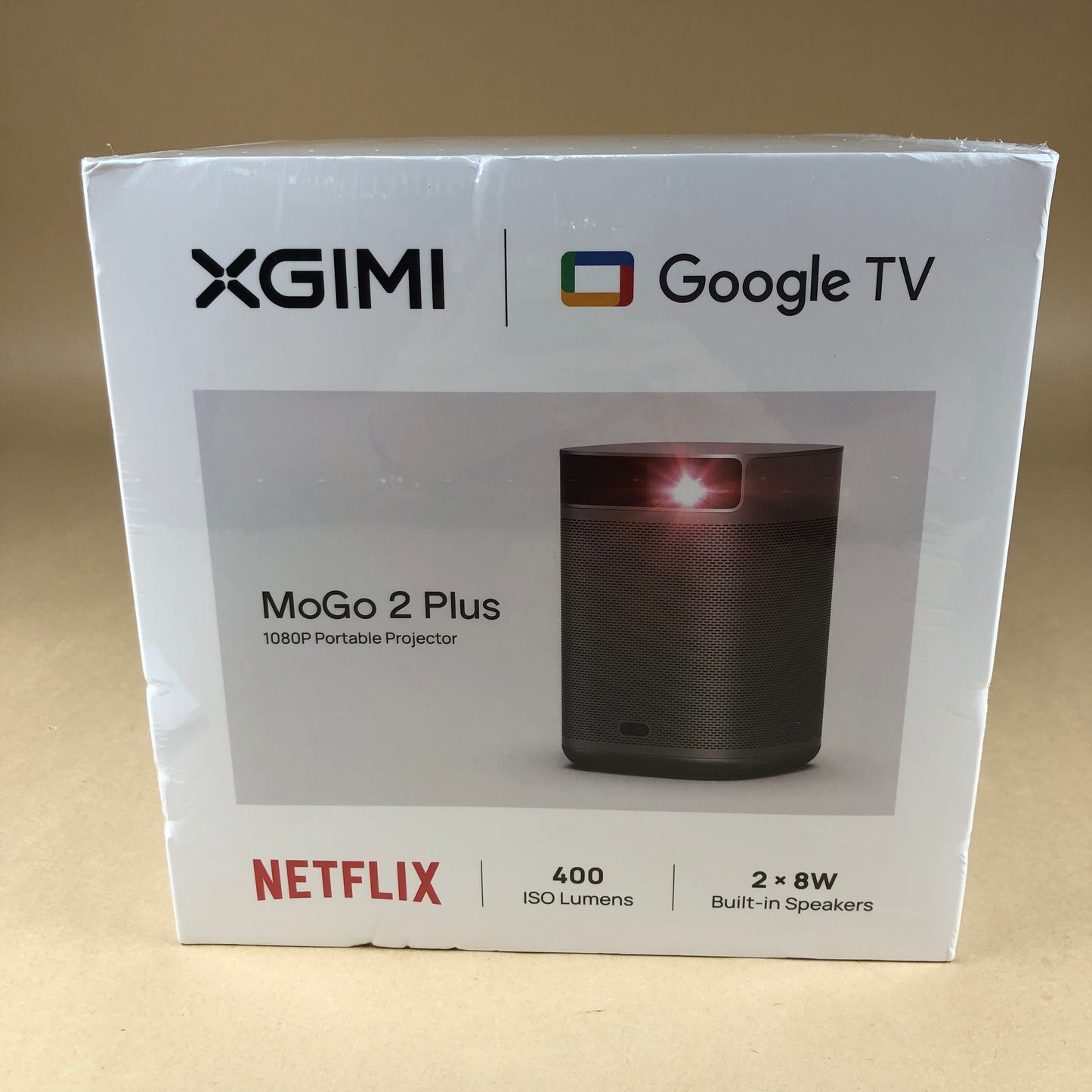 New XGIMI MoGo 2 Plus 1920 x 1080 400 ISO Lumens 1080P Portable Projector