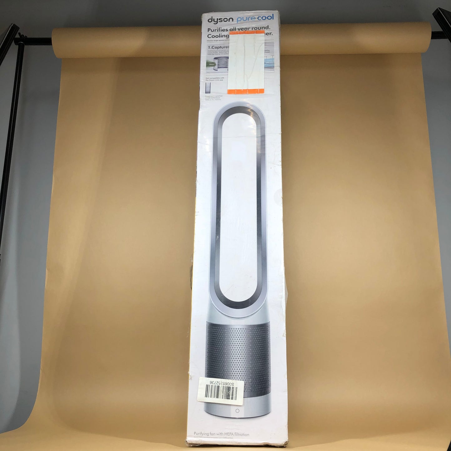 New Dyson Pure Cool Air Purifier and Fan Tower TP01 White/Silver AM11