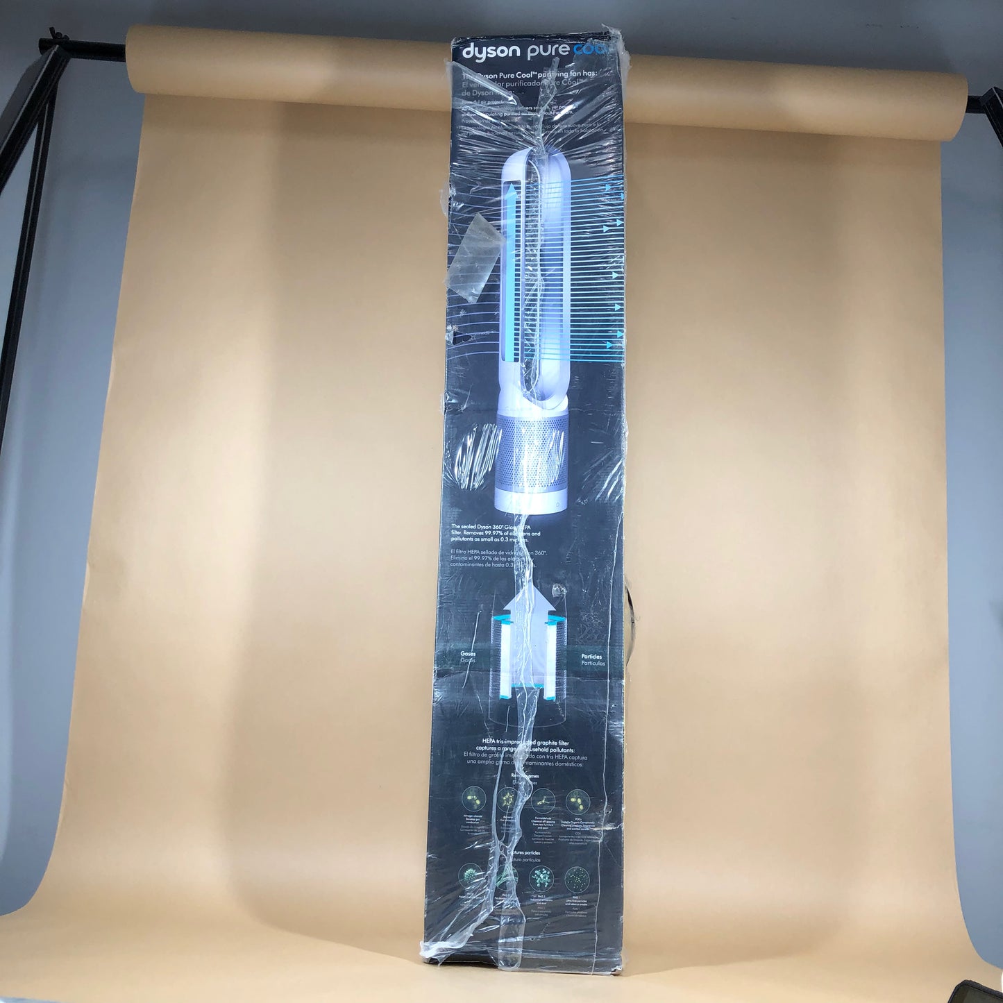 New Dyson Pure Cool Air Purifier and Fan Tower TP01 White/Silver AM11