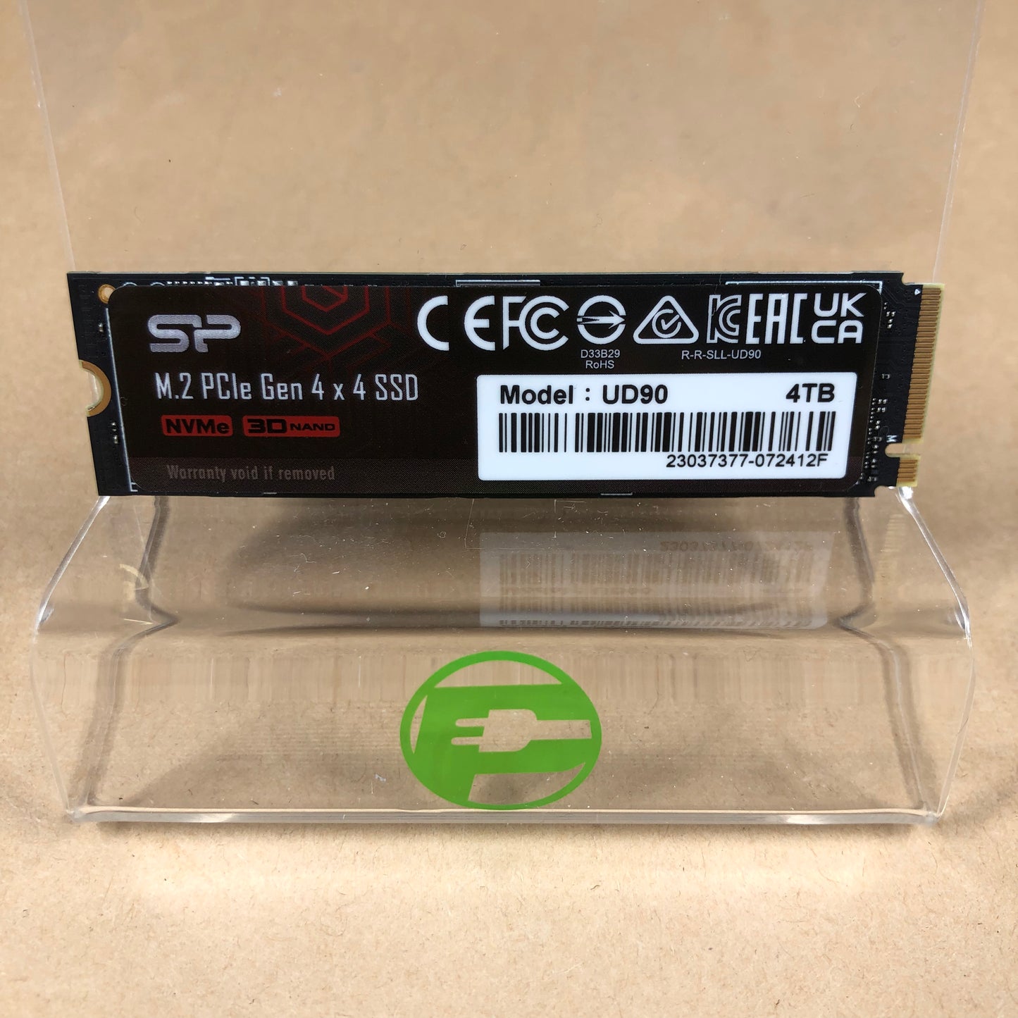 Silicon Power 2.5" UD90 4TB M.2 NVMe Gen 4.0 x 4 SSD