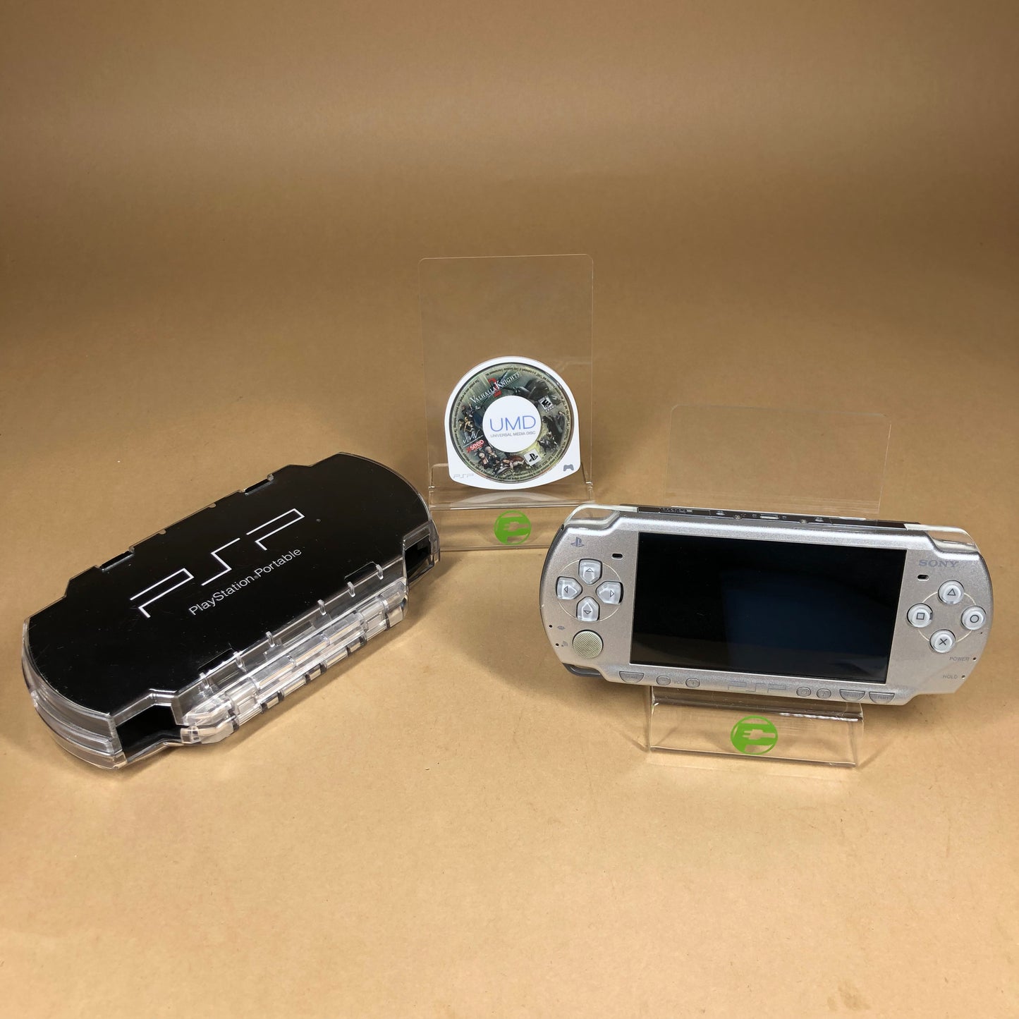 Sony Playstation Portable PSP PSP-2001 Handheld Game System Silver