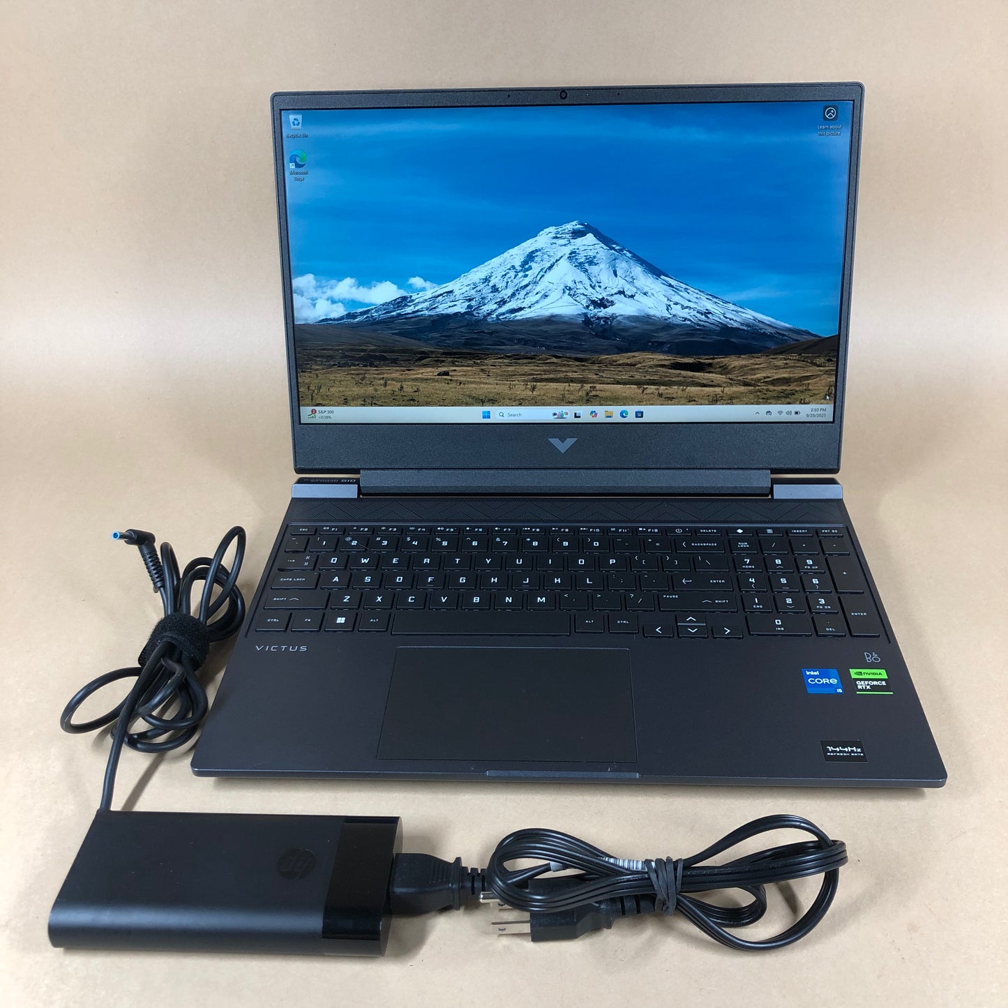 HP Victus 15-FA1030NR 15.6" i5-12450H 2.0GHz 8GB RAM 512GB SSD GeForce RTX 2050