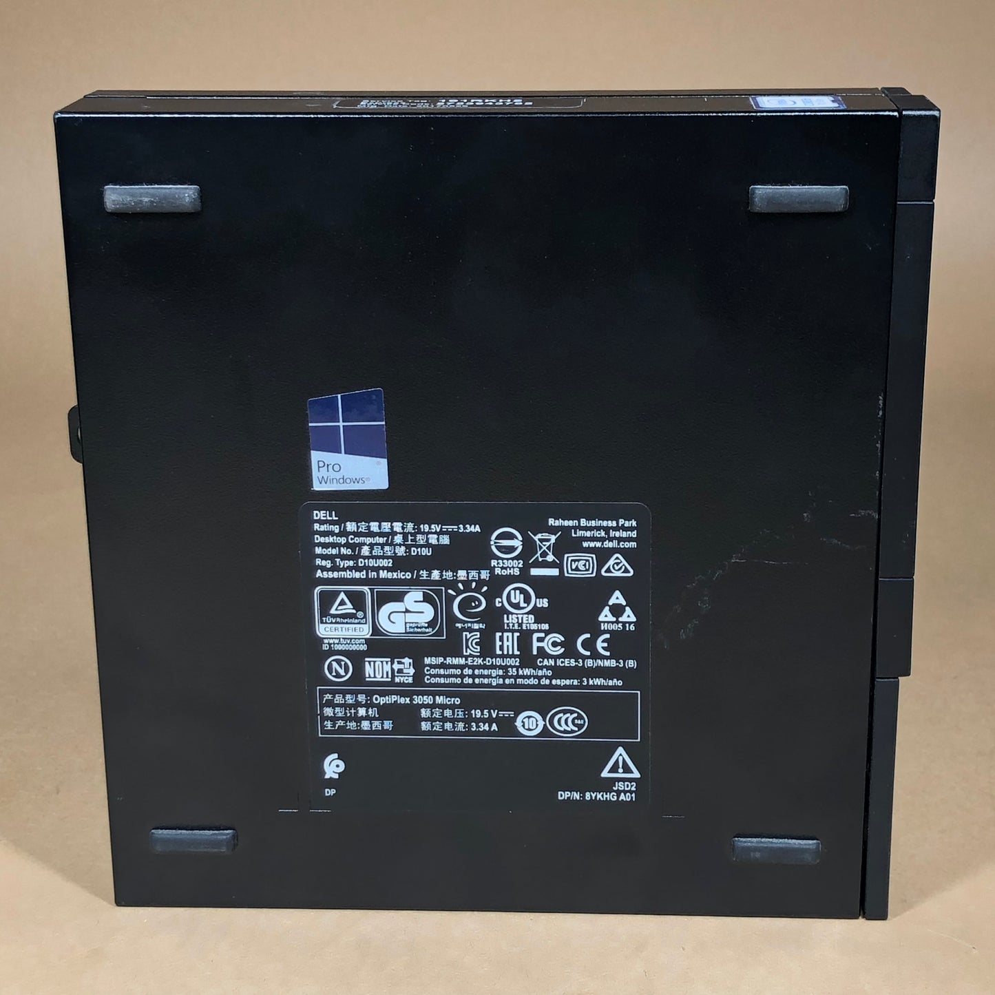 Dell OptiPlex 3050 MICRO i5-7500T 2.70GHz 16GB RAM NO SSD