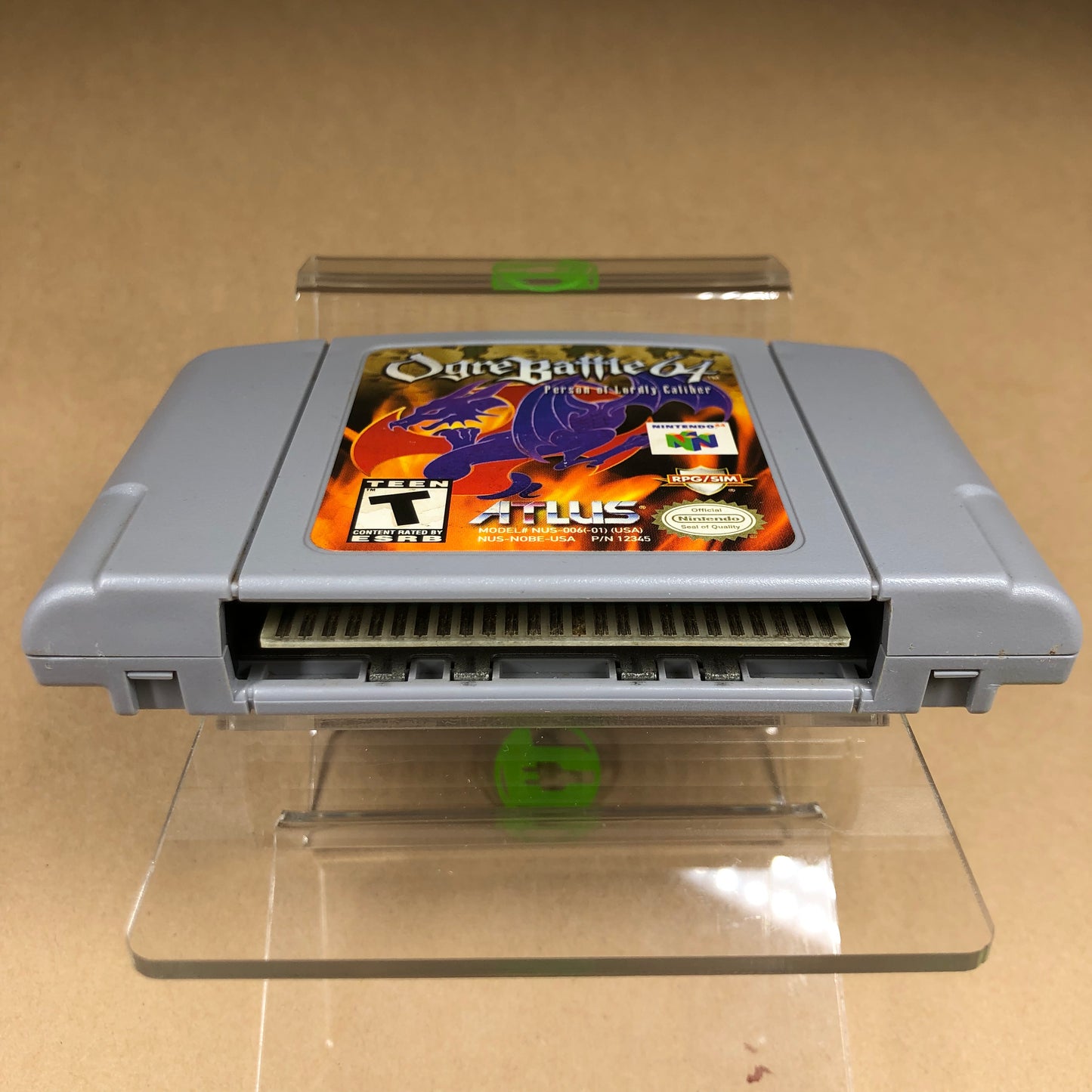 Ogre Battle 64: Person of Lordly Caliber (Nintendo 64 N64, 2000) Saves