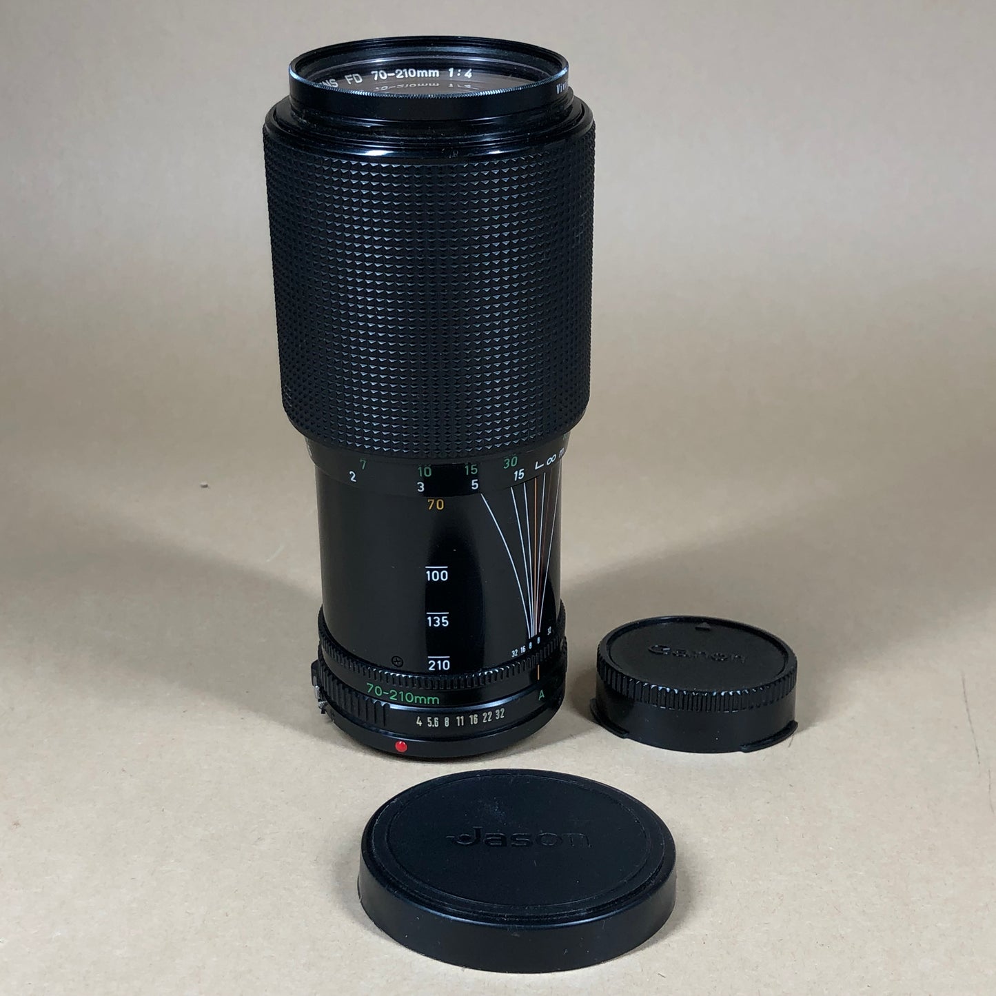 Canon A-1 Black 35mm Focal-Plane Shutter SLR Film Camera with 2 Lens