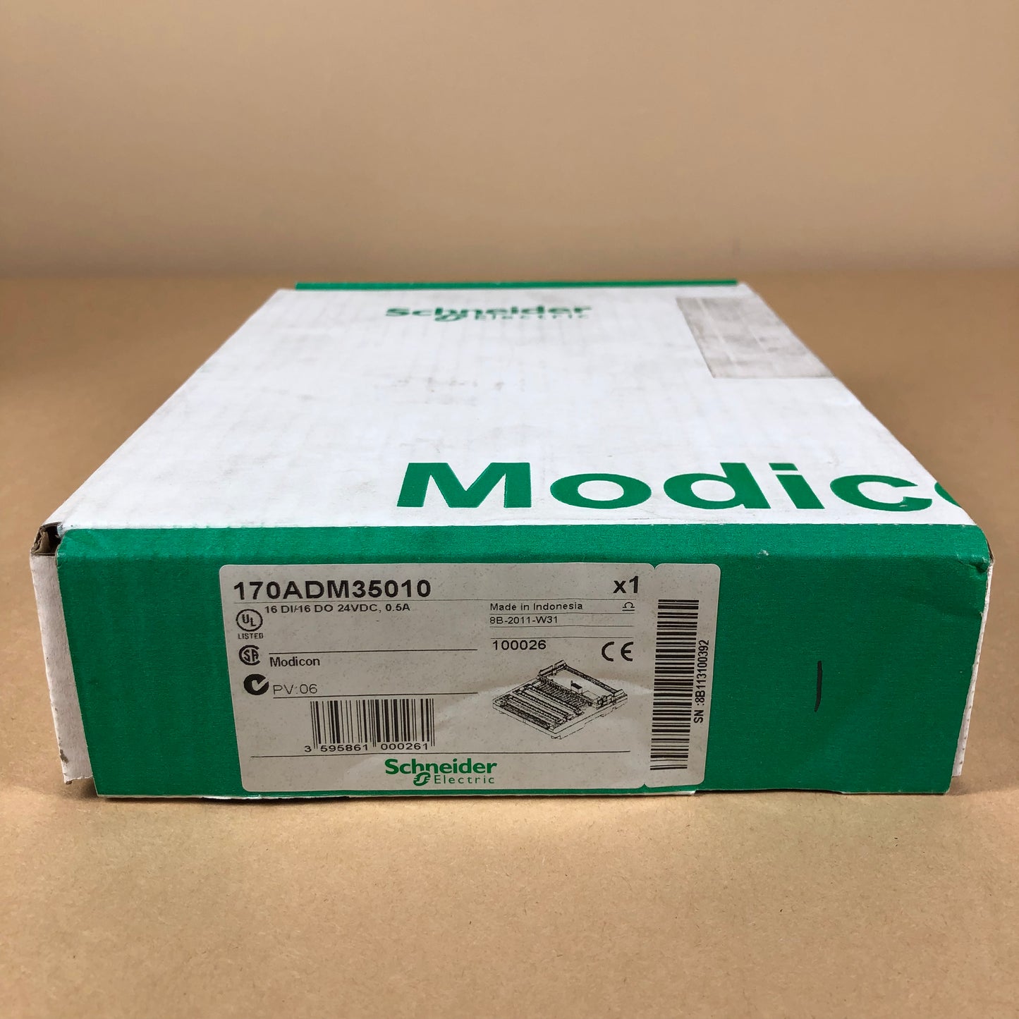 New Schneider Electric Modicon Momentum Discrete I/O Module 100026