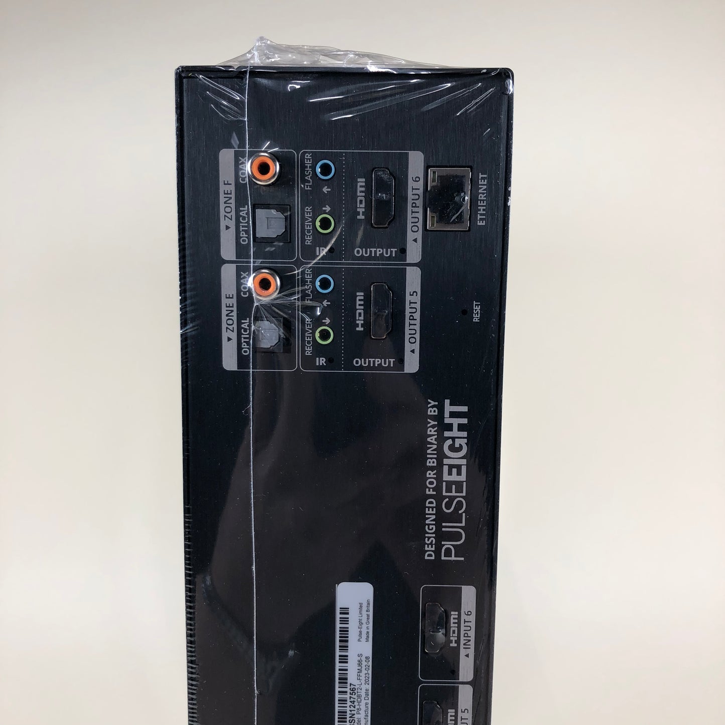 New PULSE EIGHT P8-HDBT2-L-FFMJ66-S NeoXSR HDBaseT4K 60HZ Video Matrix Switch