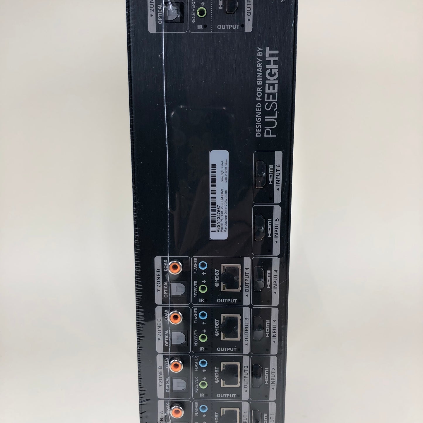 New PULSE EIGHT P8-HDBT2-L-FFMJ66-S NeoXSR HDBaseT4K 60HZ Video Matrix Switch