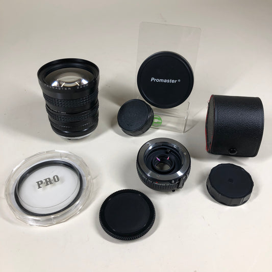 Promaster Zoom 28-80mm f/3.5-4.5 28-80mm f/3.5-4.5 Minolta SR