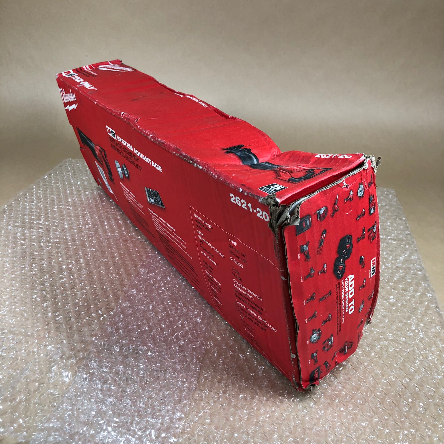 Milwaukee 2621-20 M18 12V Sawzall Reciprocating Saw Tool Only