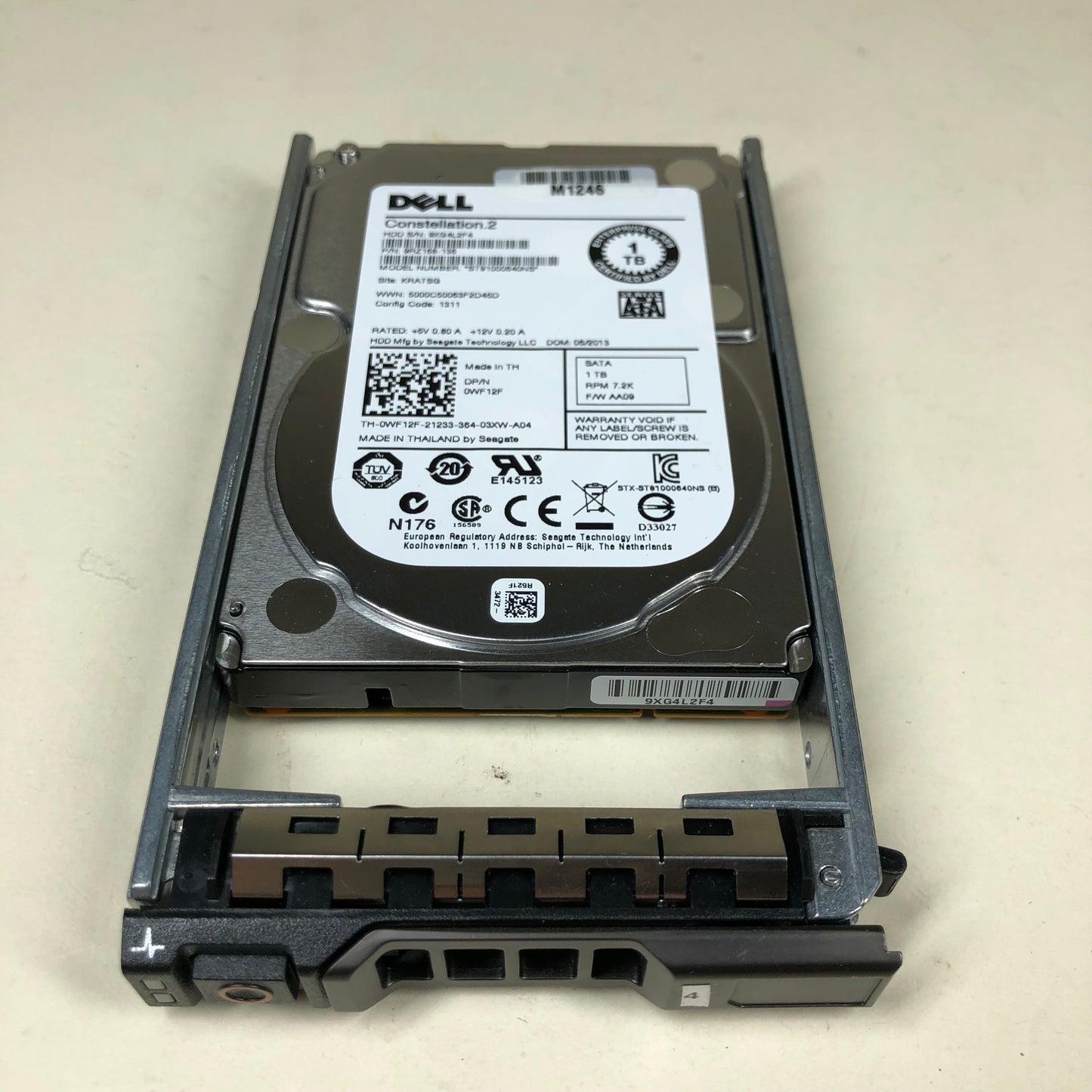 Dell 2.5" Constelation 1TB SATA III 6Gb/s HDD ST91000640NS