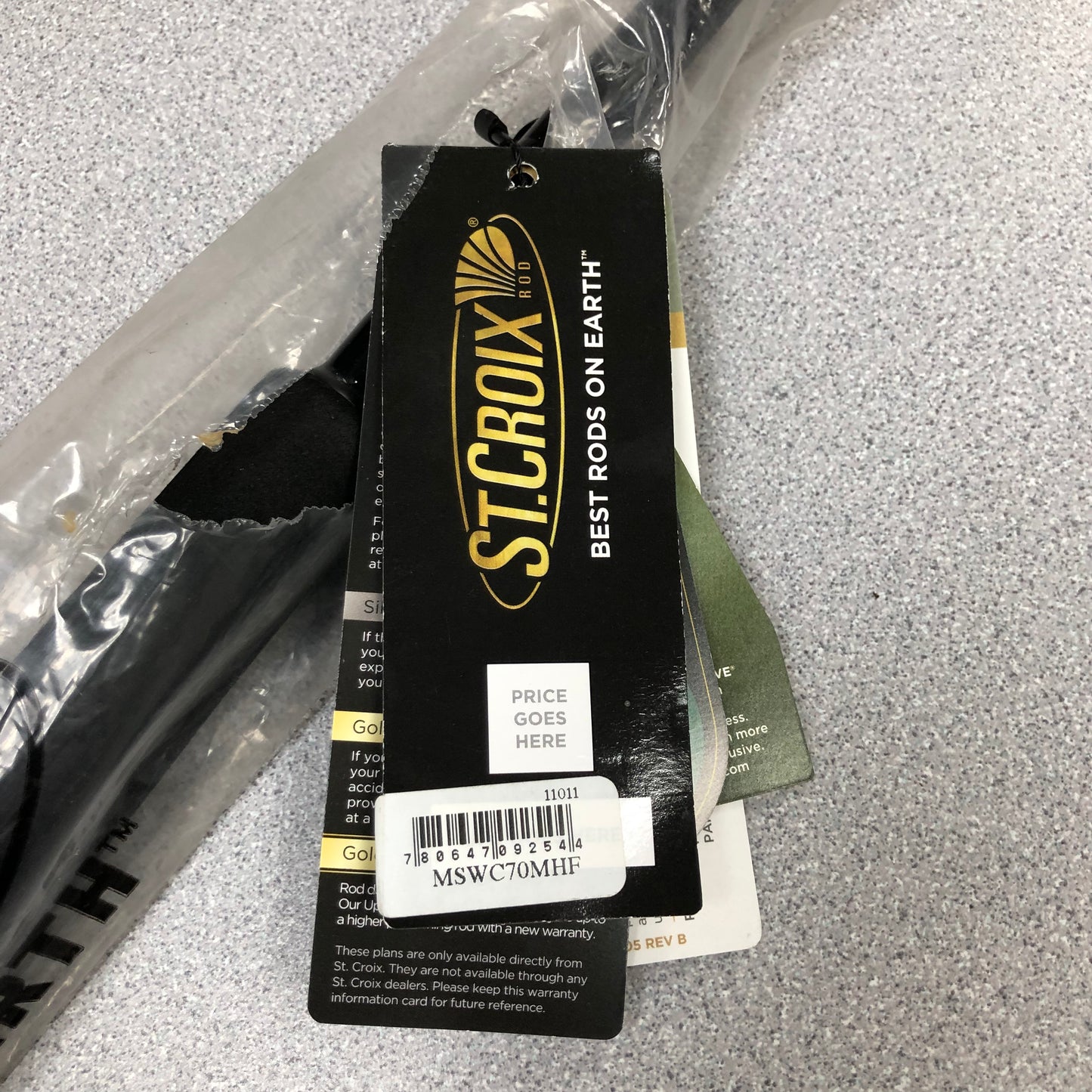 New St. Croix Mojo Salt MSWC70MHF 7' Medium Heavy Conventional Rod