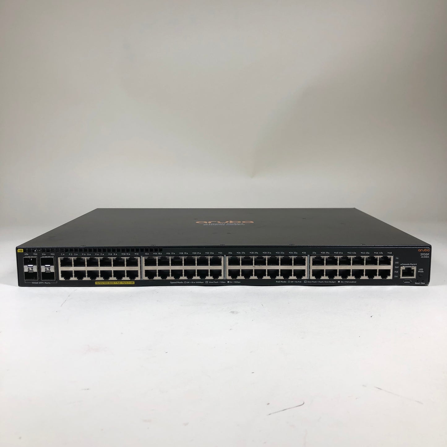Aruba JL558A 2930F 48 Port Switch