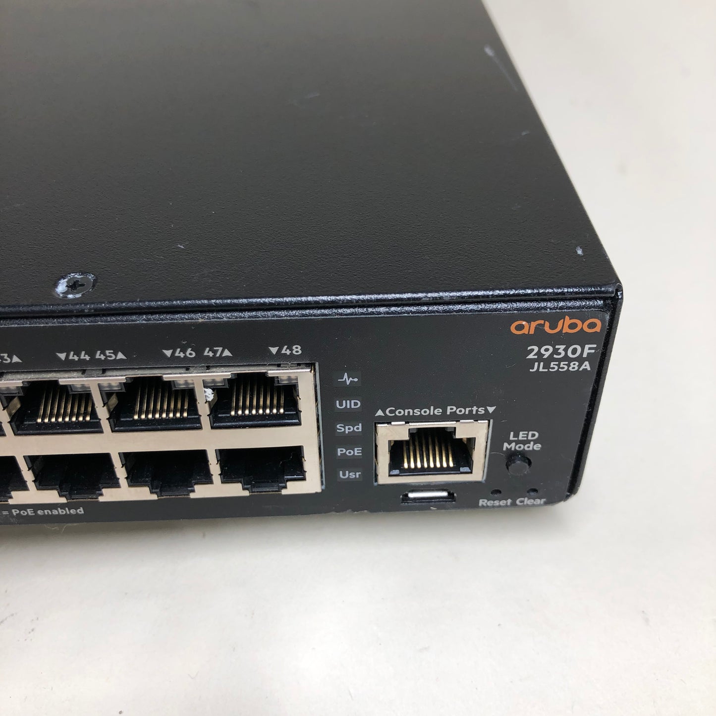 Aruba JL558A 2930F 48 Port Switch
