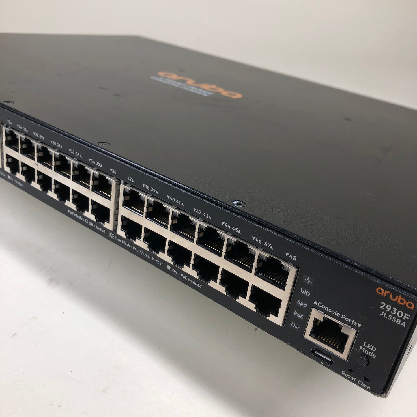 Aruba JL558A 2930F 48 Port Switch
