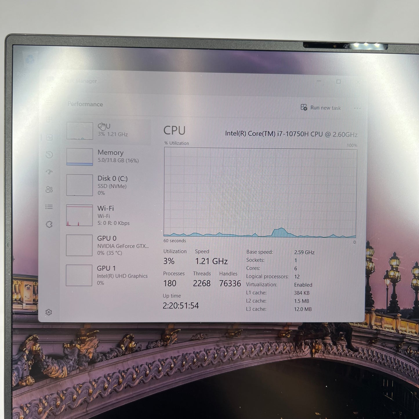 Dell XPS 15 9500 15.6" i7-10750H 2.6GHz 32GB RAM 1TB SSD GeForce GTX 1650 Ti