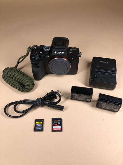 Sony Alpha 7 III S 12MP Mirrorless Digital Camera 2464 Shutter Count Body Only