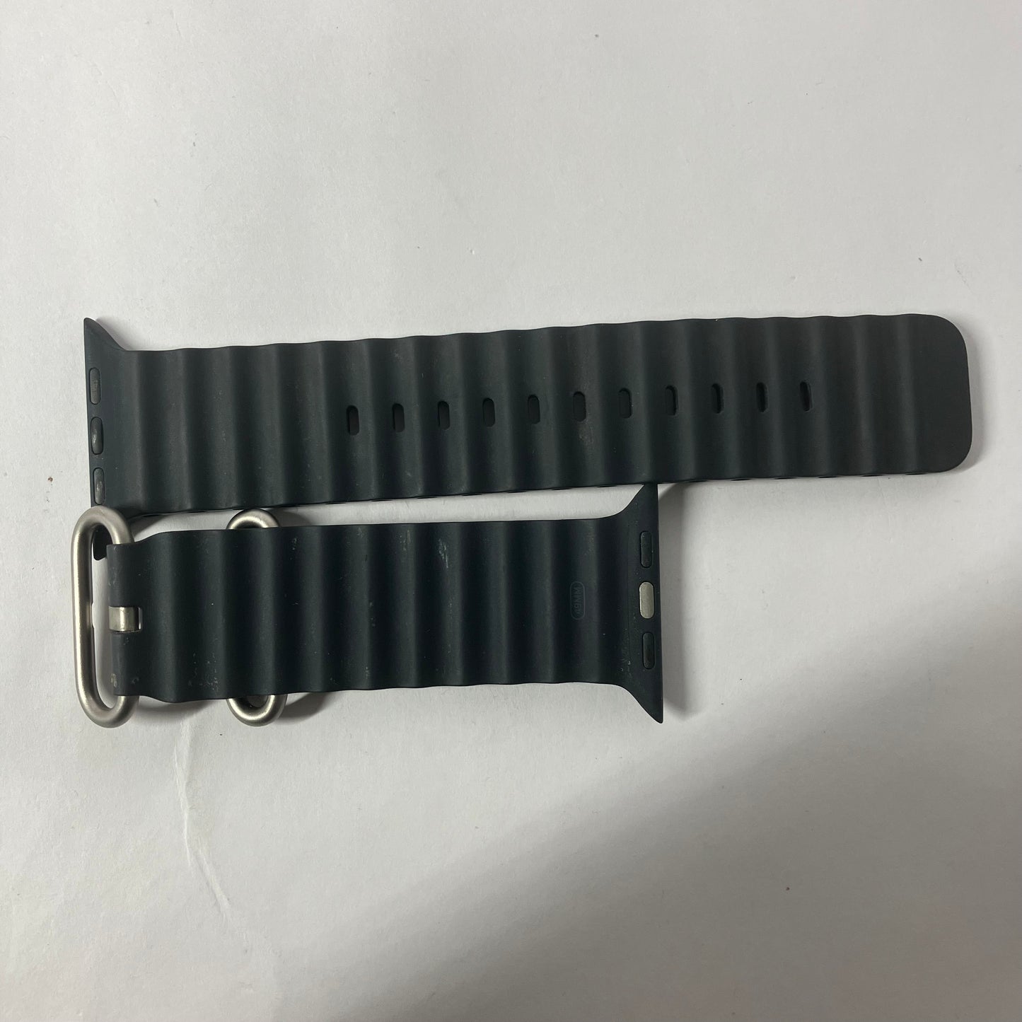 Unlocked Apple Watch Ultra 49MM Natural Titanium Black Solo Loop MQET3LL/A