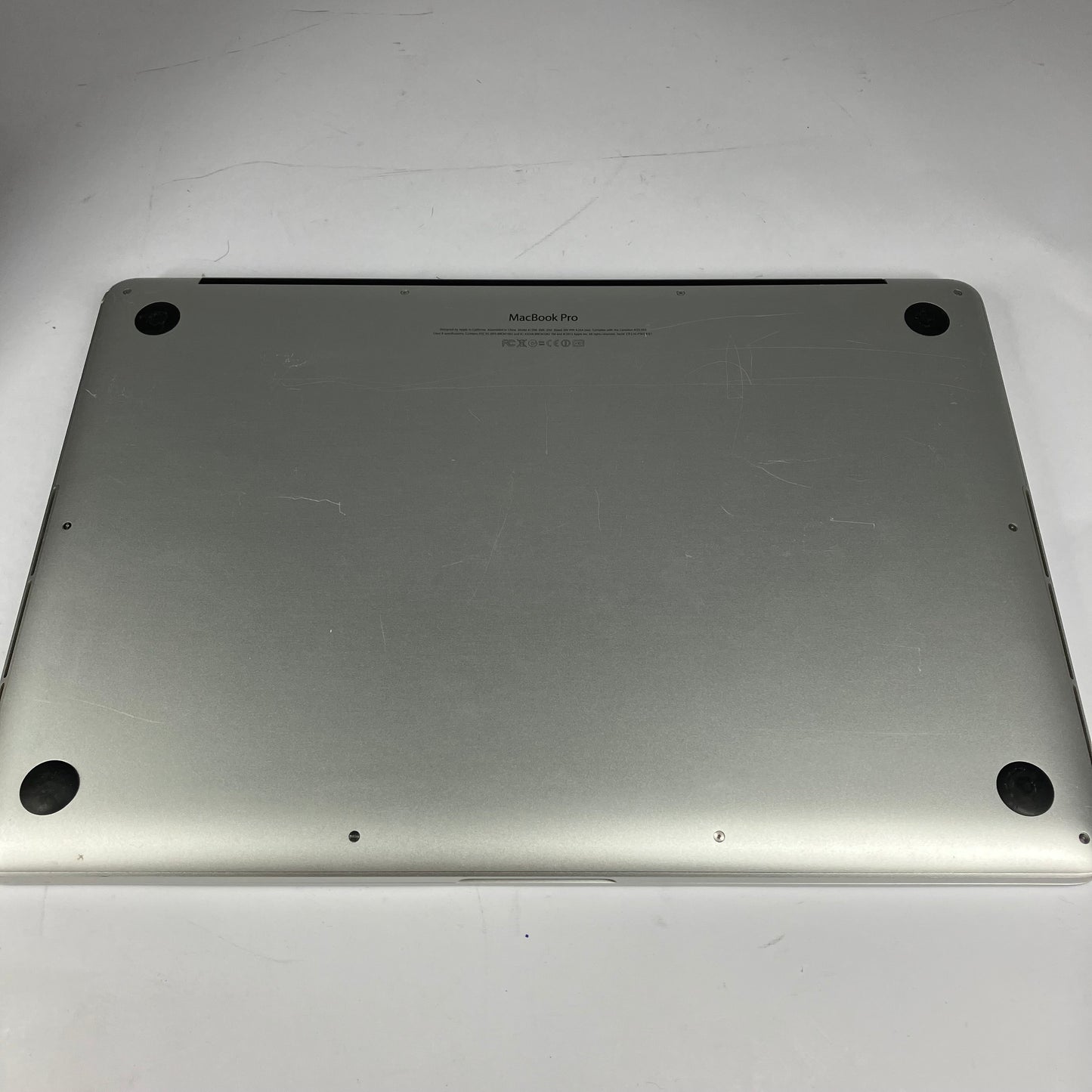 2012 Apple MacBook Pro 15" i7 2.3GHz 8GB RAM 256GB SSD Silver A1398 No OS