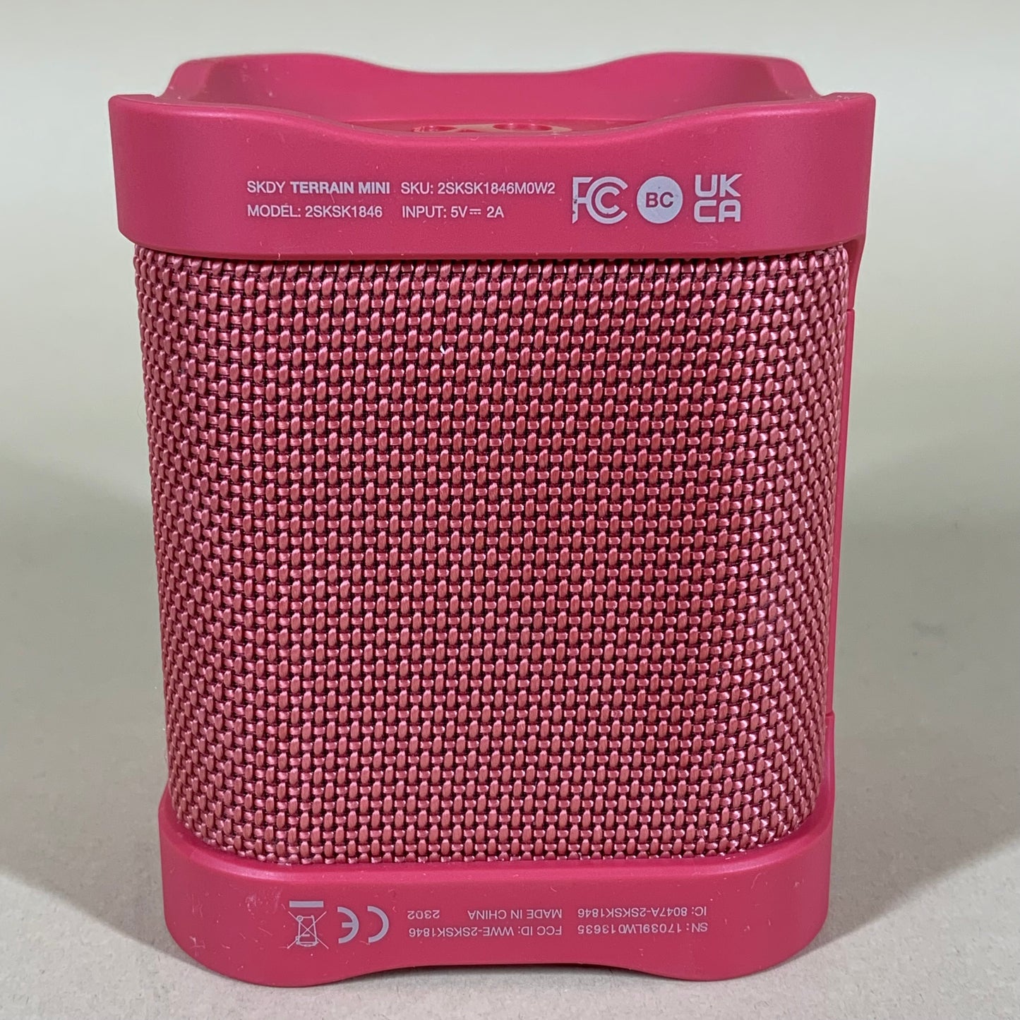 Skullcandy Portable Bluetooth Speaker Pink 2SKSK1846