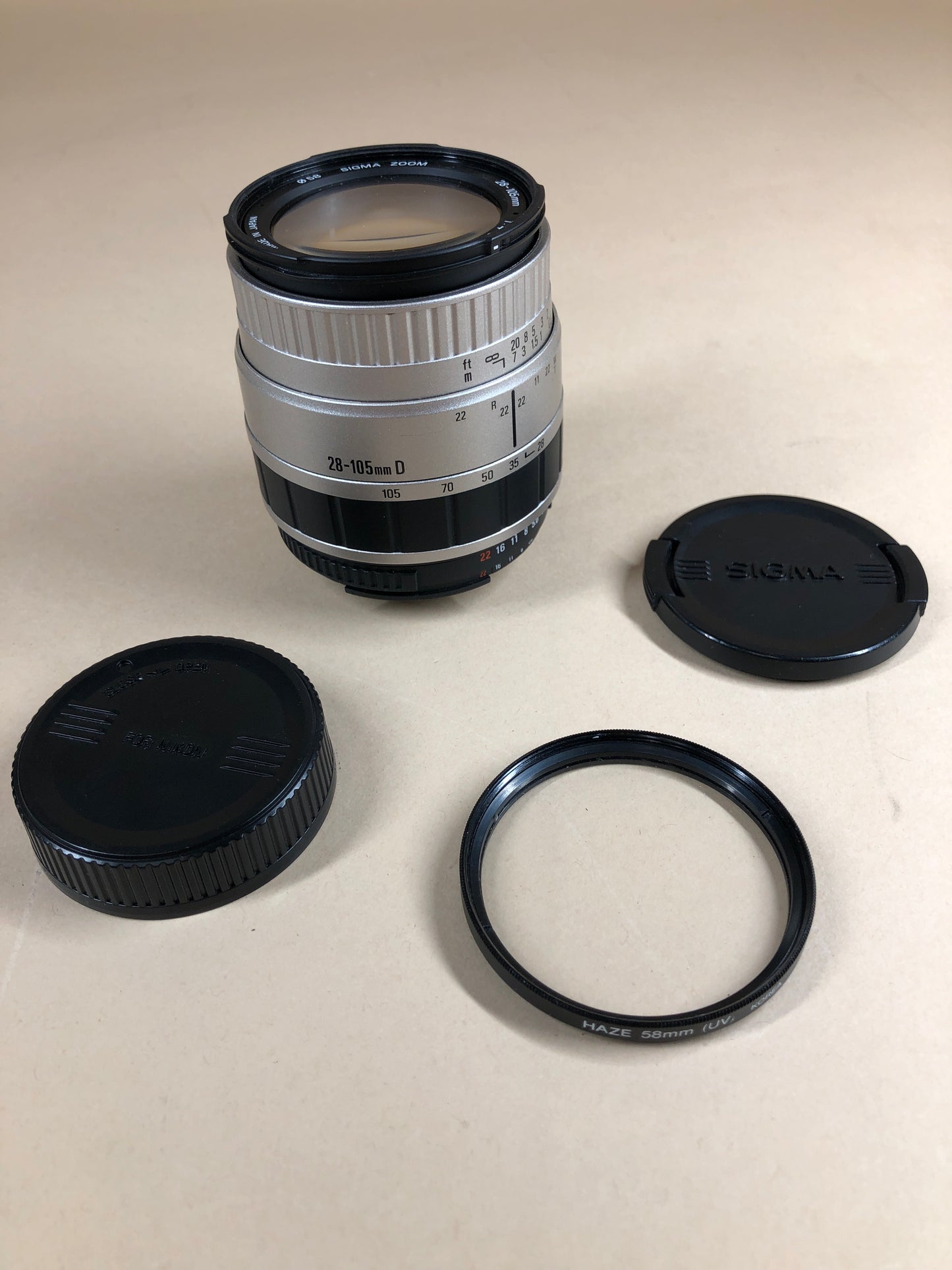 Sigma UC-II 28-105mm f/4-5.6 For Nikon F Mount