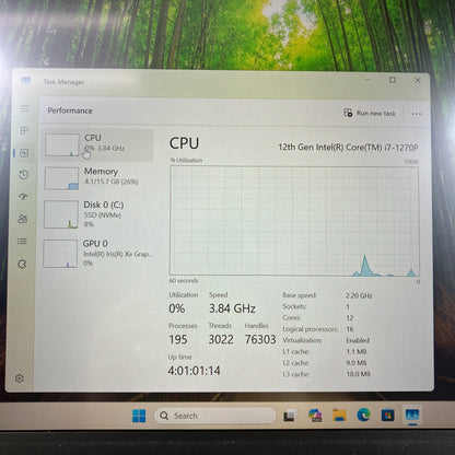 Lenovo ThinkPad T14s Gen 3 14" i7-1270P 2.2GHz 16GB RAM 512GB SSD SSD
