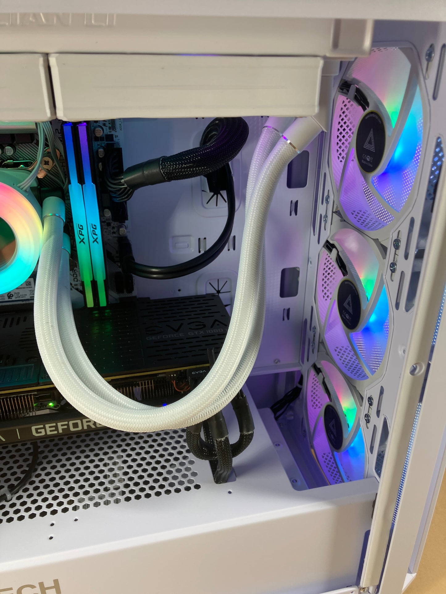 New Montech Intel i7 12700KF 32GB RAM 2TB EVGA GeForce GTX 1080 Ti Custom PC