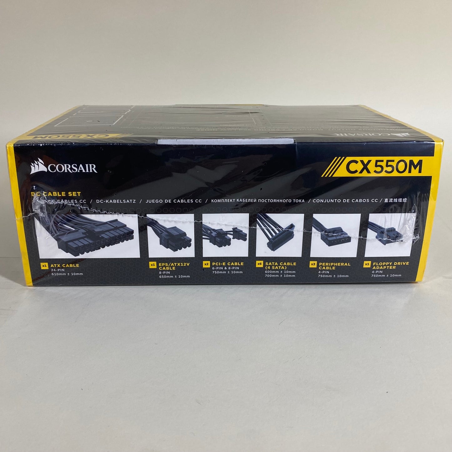 New Corsair CX550M 80 Plus Bronze 550W Power Supply