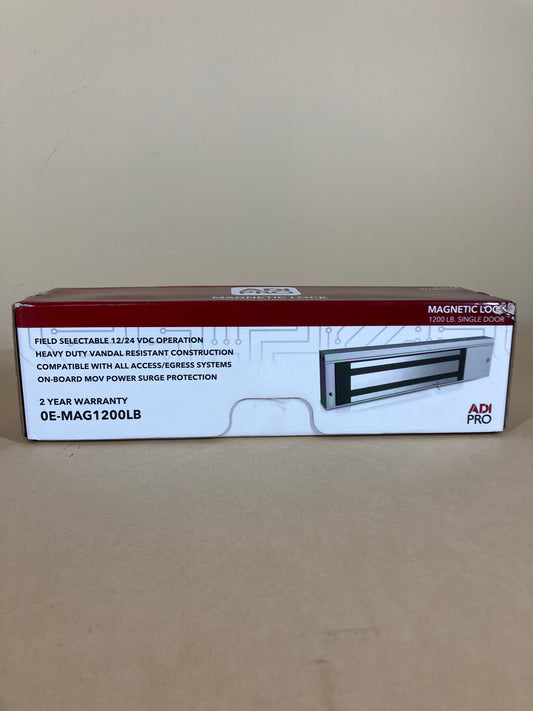 New ADI PRO Magnetic Lock 1200 LB. Single Door OE-MAG1200LB