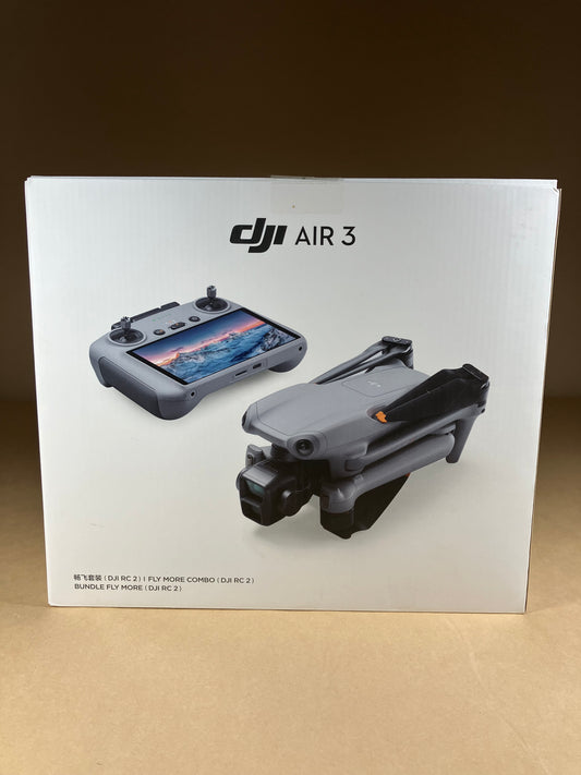 New DJI Air 3 4K Quadcopter Camera Drone EB3WBC Fly More Combo