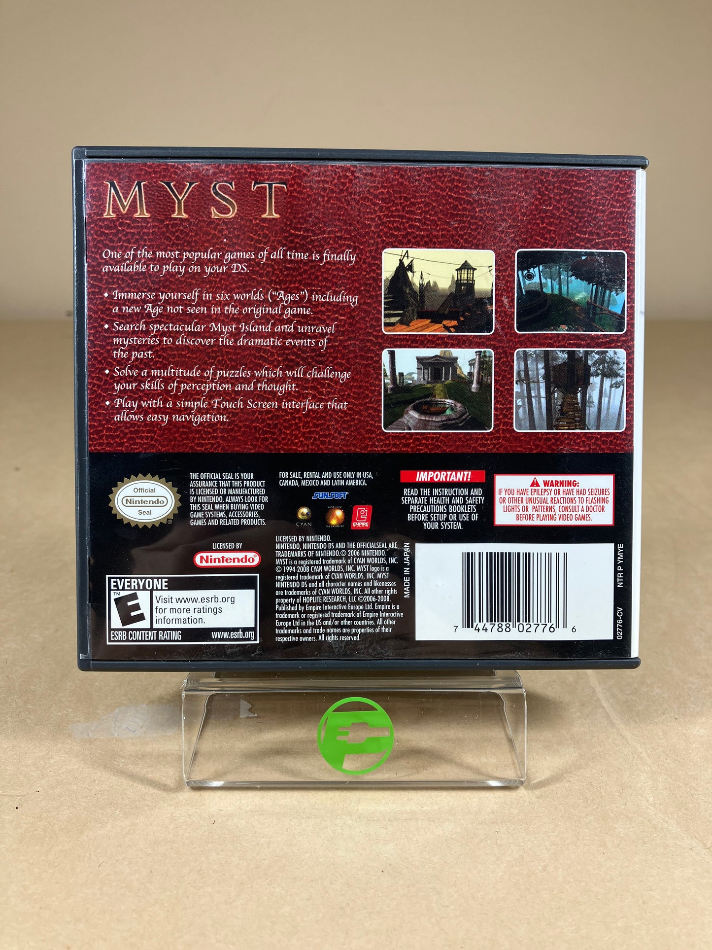 Myst (Nintendo DS, 2008)