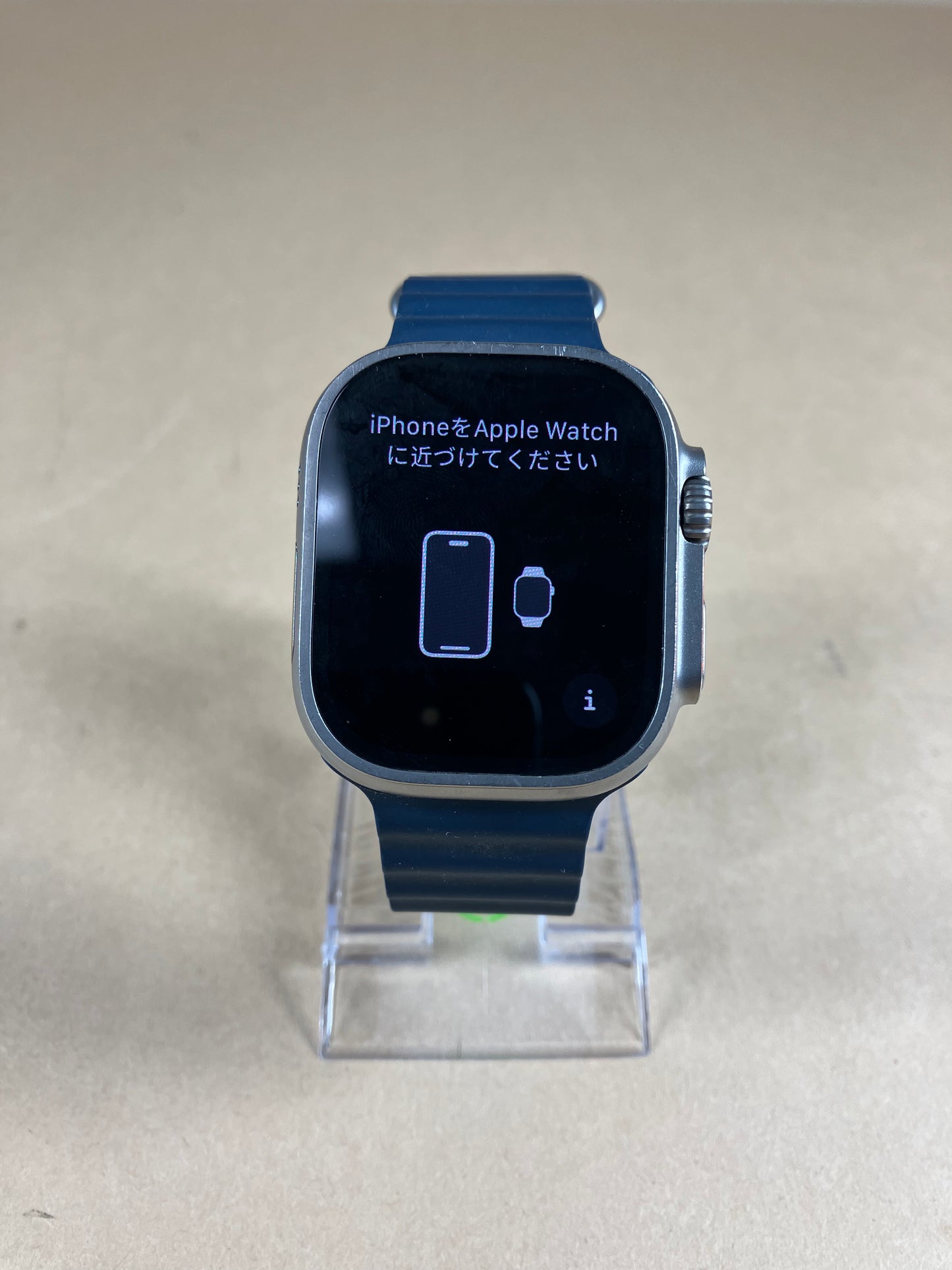 Unlocked Apple Watch Ultra 2 49MM Blue Titanium Blue Sport Band