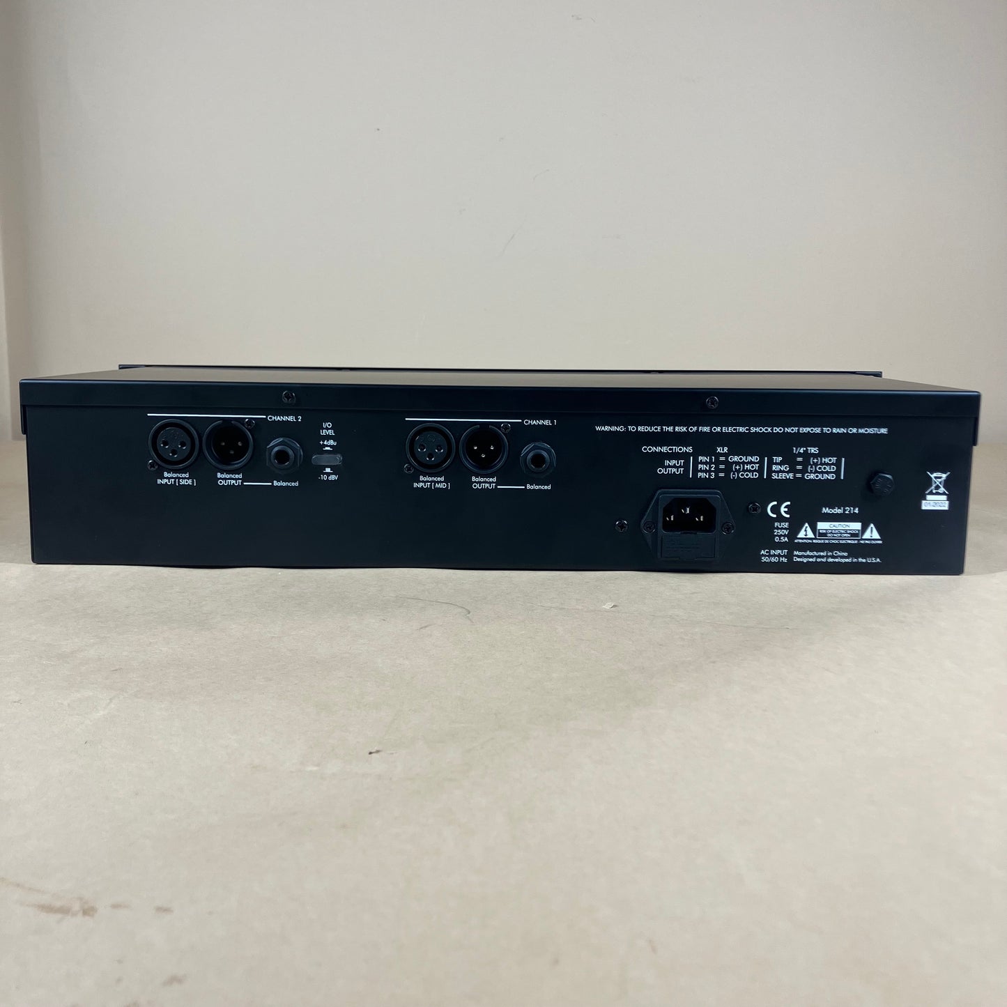 ART PRO MPA II 2-Channel Tube Microphone Preamplifier 214