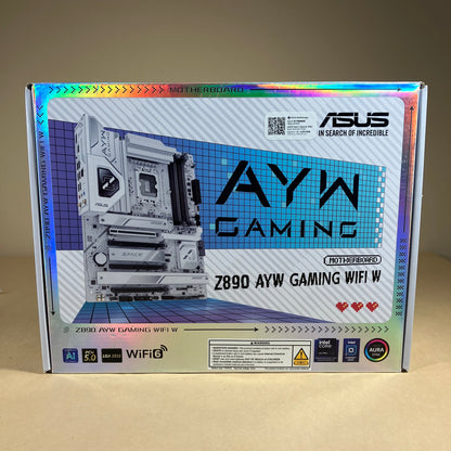 Asus Z890 AYM GAMING WIFI LGA 1851 ATX Ultra 7 265k 16GB DDR5 RAM NO SSD NO OS