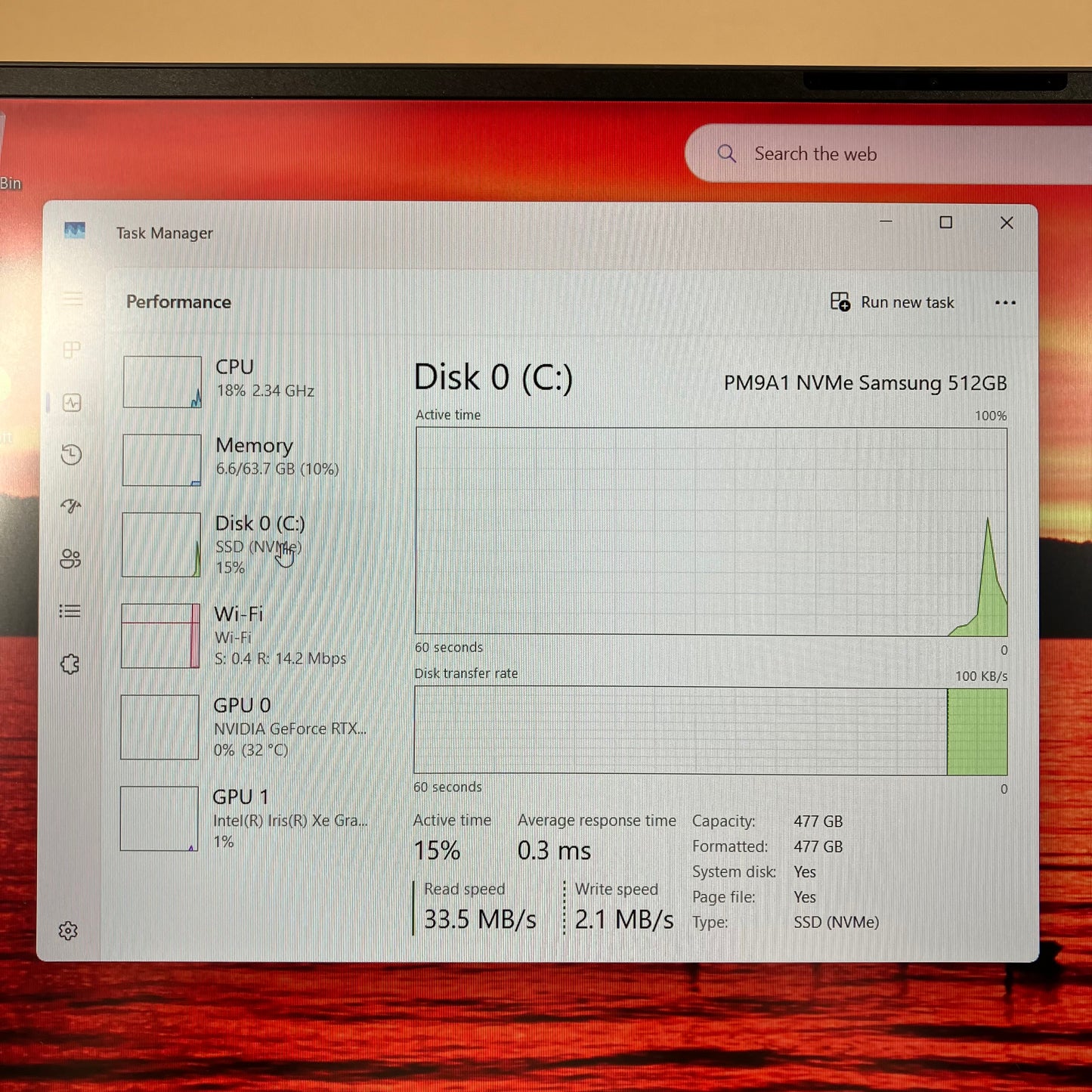 Dell XPS 9520 15.6" i7-12700H 2.3GHz 64GB RAM 512GB SSD WIN 11 HOME
