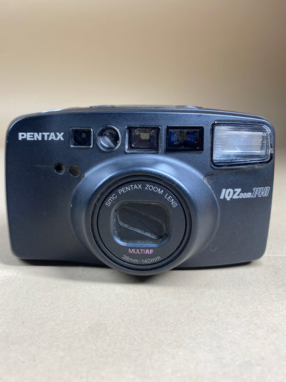 Pentax IQZoom 140 Point and Shoot Camera Untested